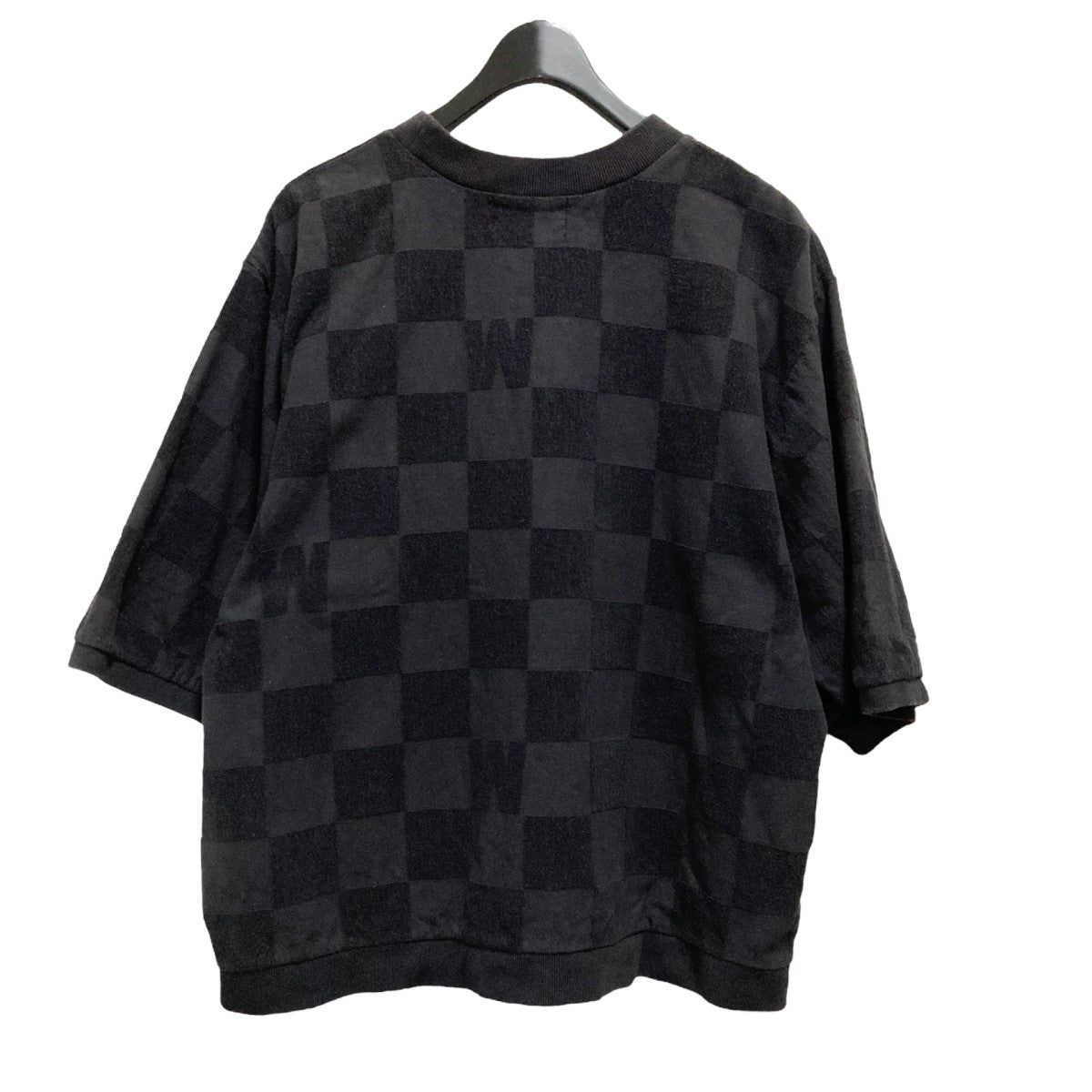 WEIRDO CHECKER H S PILE SWEAT半袖パイルカットソーWRD 23 SS 21 古着・中古-2枚目のアイテム画像