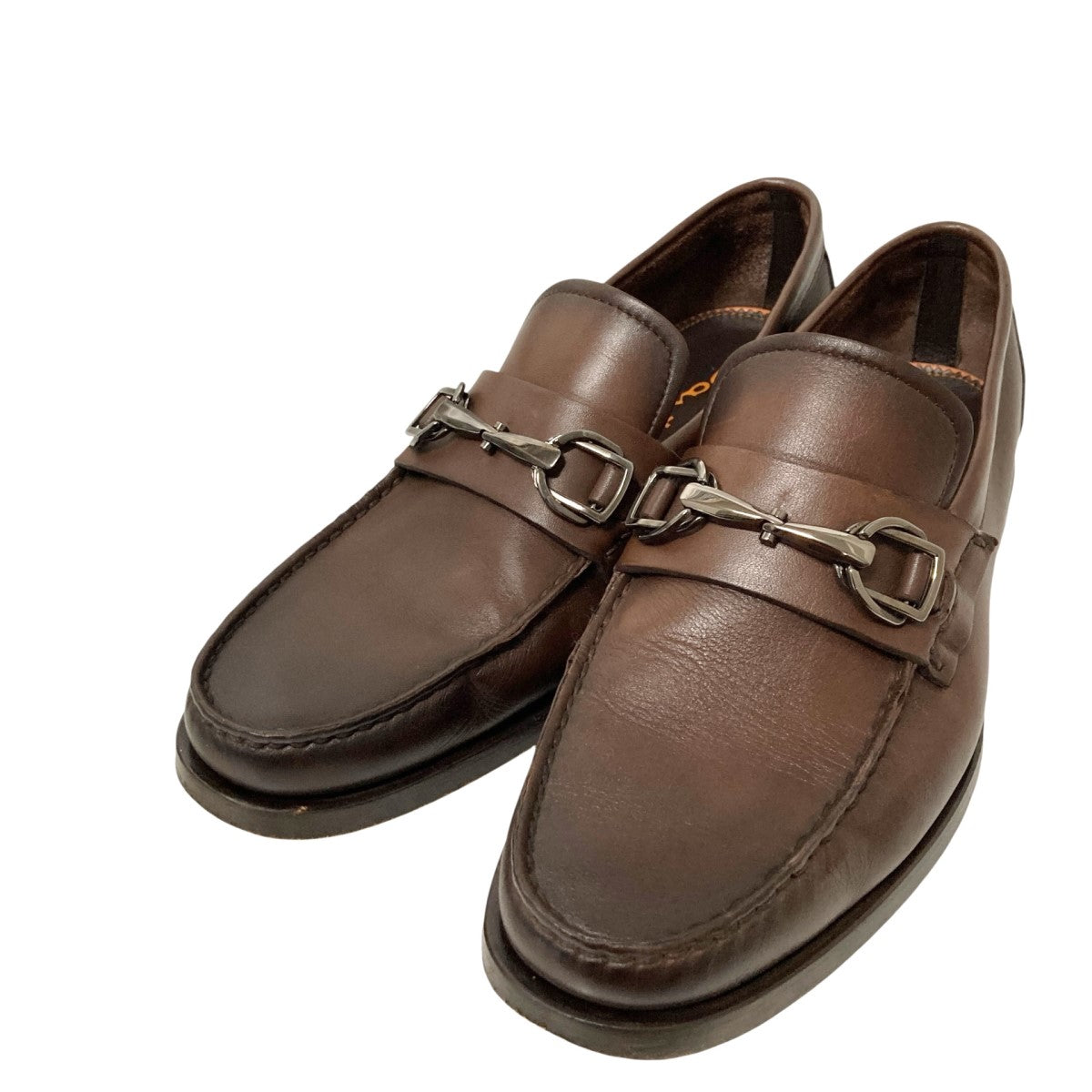 Santoni(サントーニ) レザーシューズ10053 10053 ネイビー