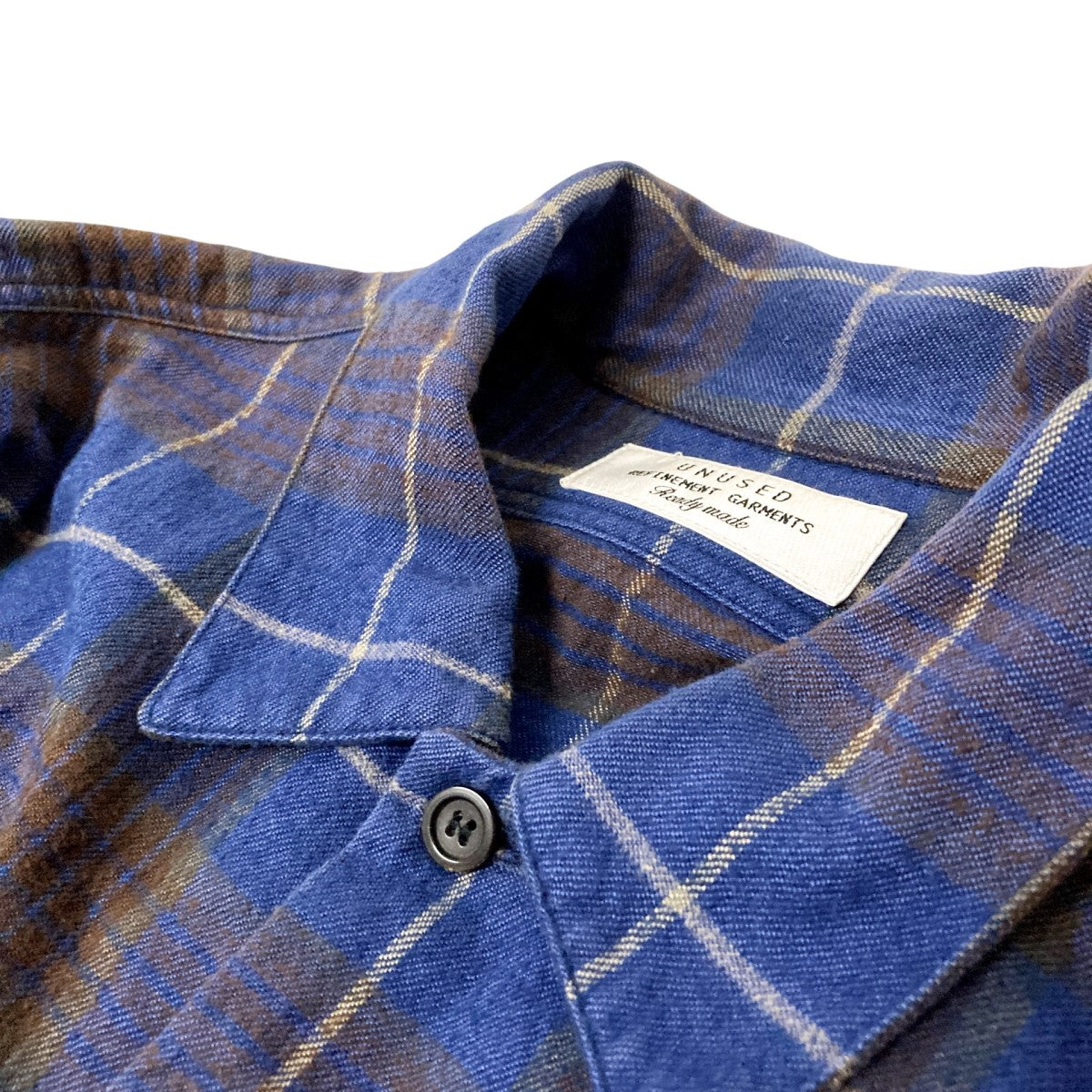 アンユーズド UNUSED シャツ 中古 733077 A4 UNUSED アンユーズド レザーウエスタン シャツ 1 US0909