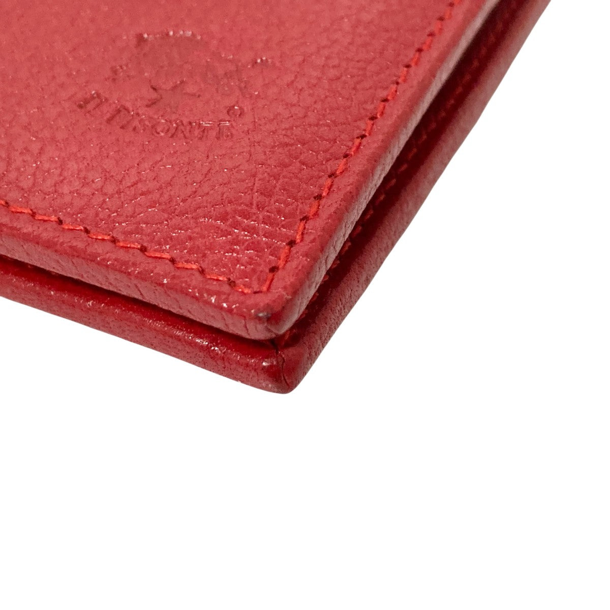 IL BISONTE(イルビゾンテ) 2つ折り財布 レッド｜【公式】カインドオル