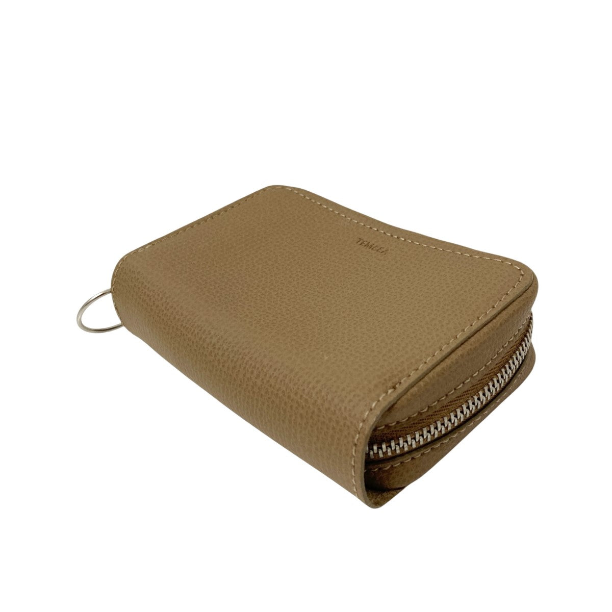 TEMBEA(テンベア) MINI ZIP EMBOSSカードケース ベージュ