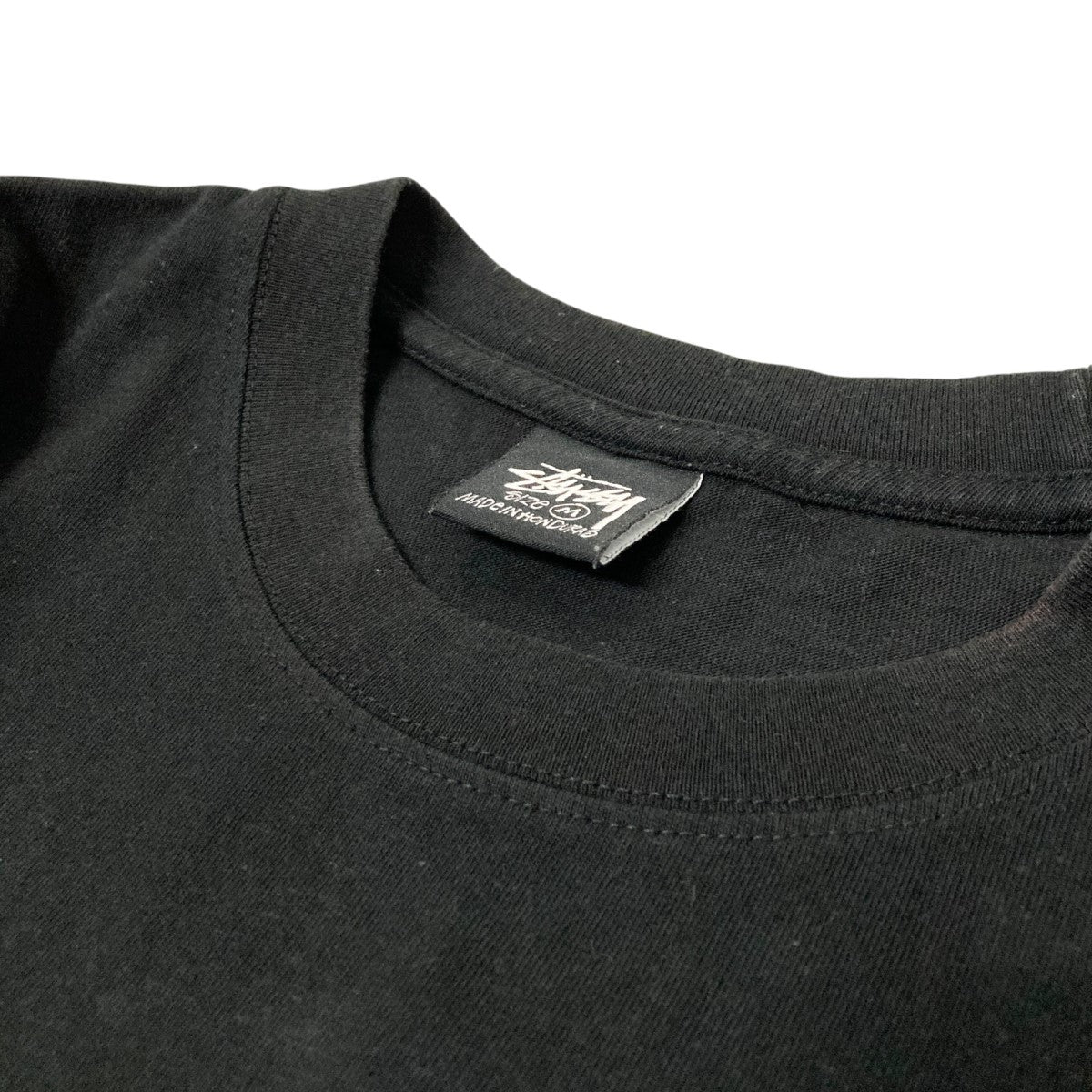 【希少】ステューシー シャツ サイズM　 ブラック stussy(ステューシー) プリントTシャツ ブラック サイズ M