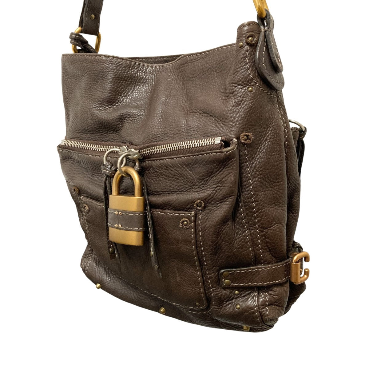 Chloe(クロエ) レザーバッグ 03 06 53 ブラウン｜【公式