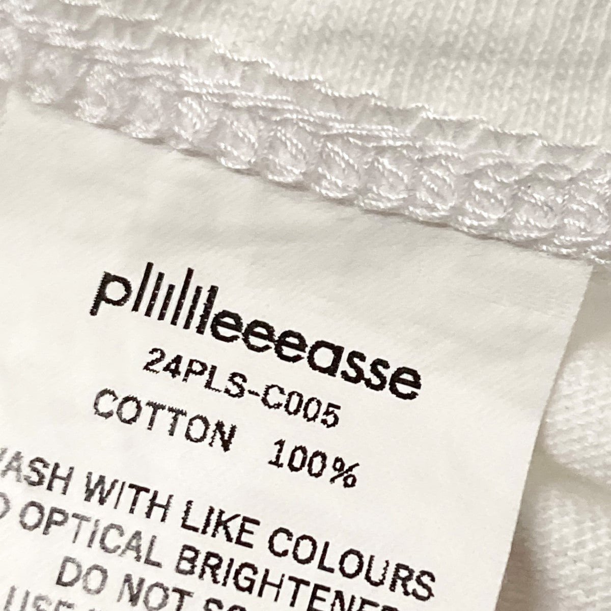 plllllleeeasse short sleeve tee半袖Tシャツ24PLS C005 古着・中古-5枚目のアイテム画像
