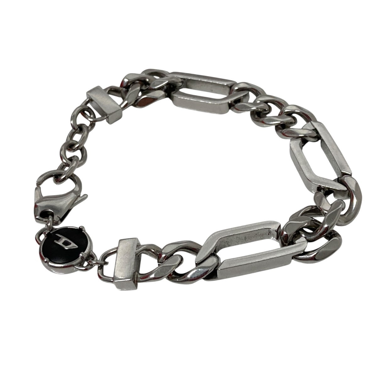 DIESEL シルバーチェーン ブレスレット dx1351 Amazon.co.jp: (ディーゼル) DIESEL メンズ ブレスレット DX1351