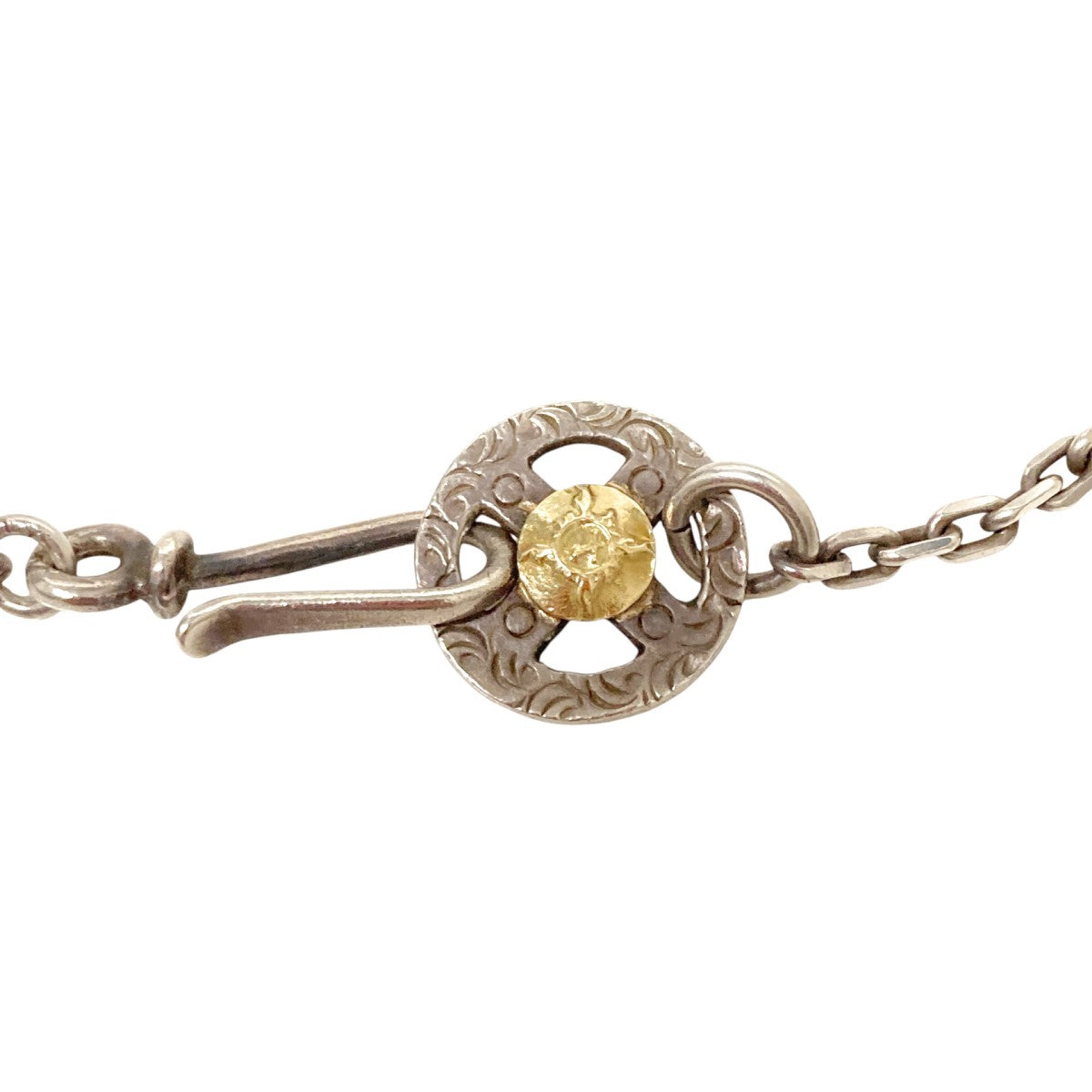 FIRST ARROWS K18付ホイール　Mチェーンネックレス　太角70cm FIRST ARROW's/ファーストアローズ】「M Necklace Chain with