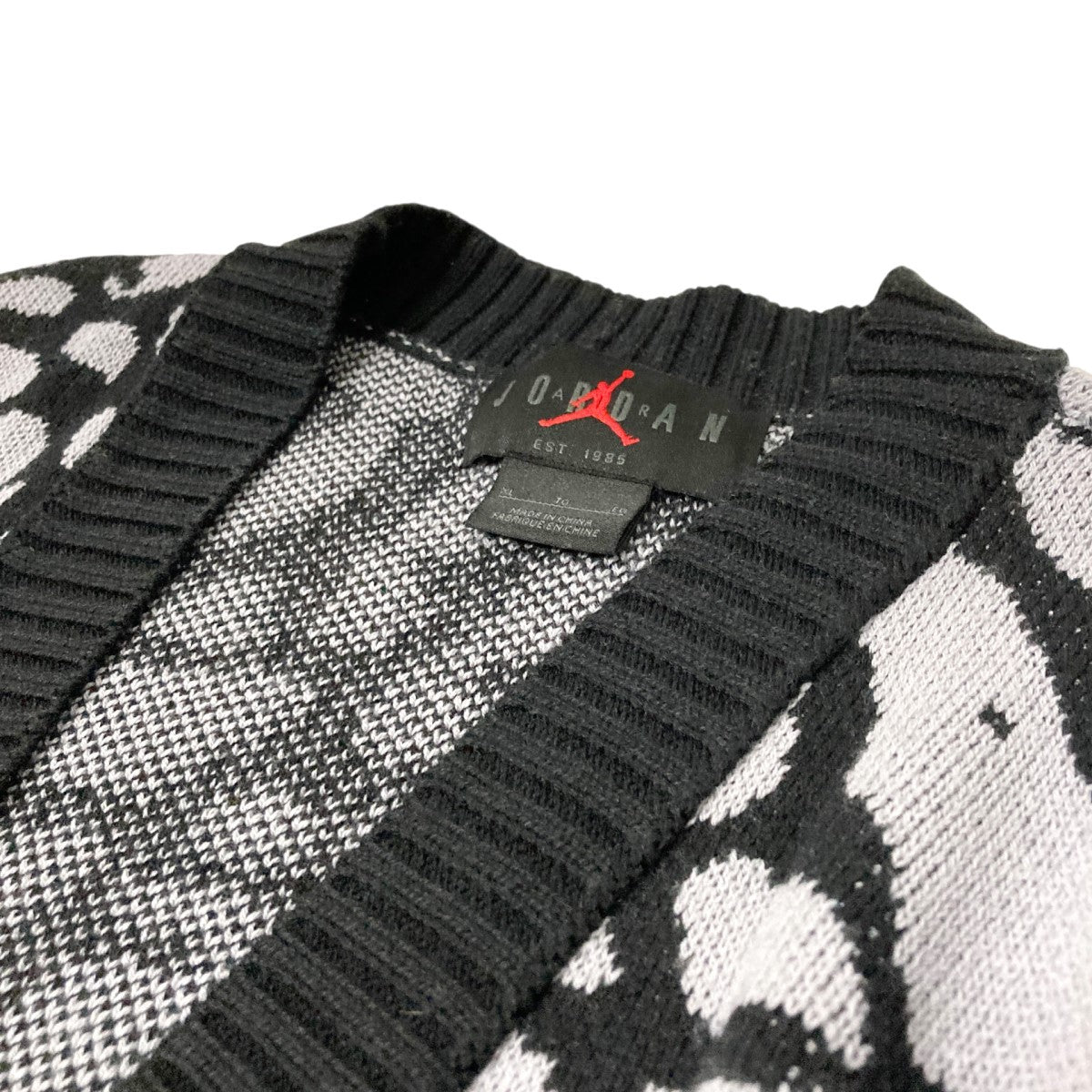 トップス JORDAN BRAND AS M J FLT HRTG CARDIGAN JORDAN BRAND AS M J FLT HRTG CARDIGAN PHANTOM/BLACK 23SP-I