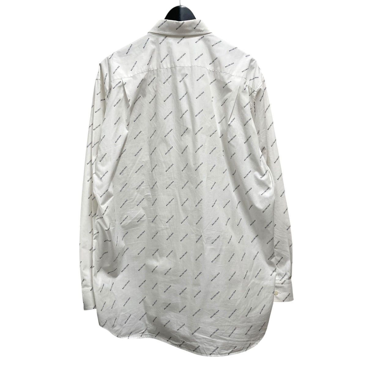 BALENCIAGA(バレンシアガ) All Over Logo Shirtロゴ長袖シャツ