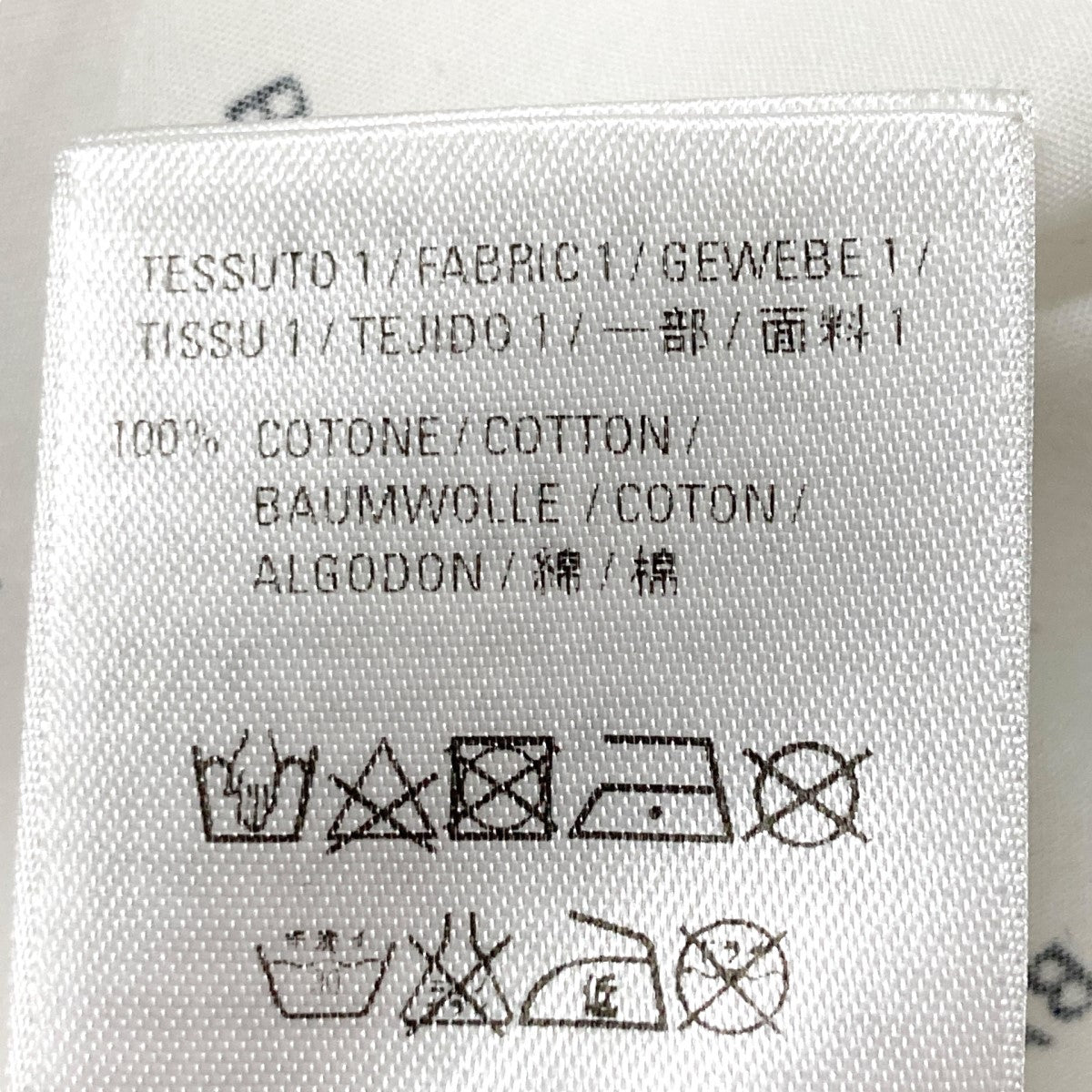 BALENCIAGA(バレンシアガ) All Over Logo Shirtロゴ長袖シャツ534333