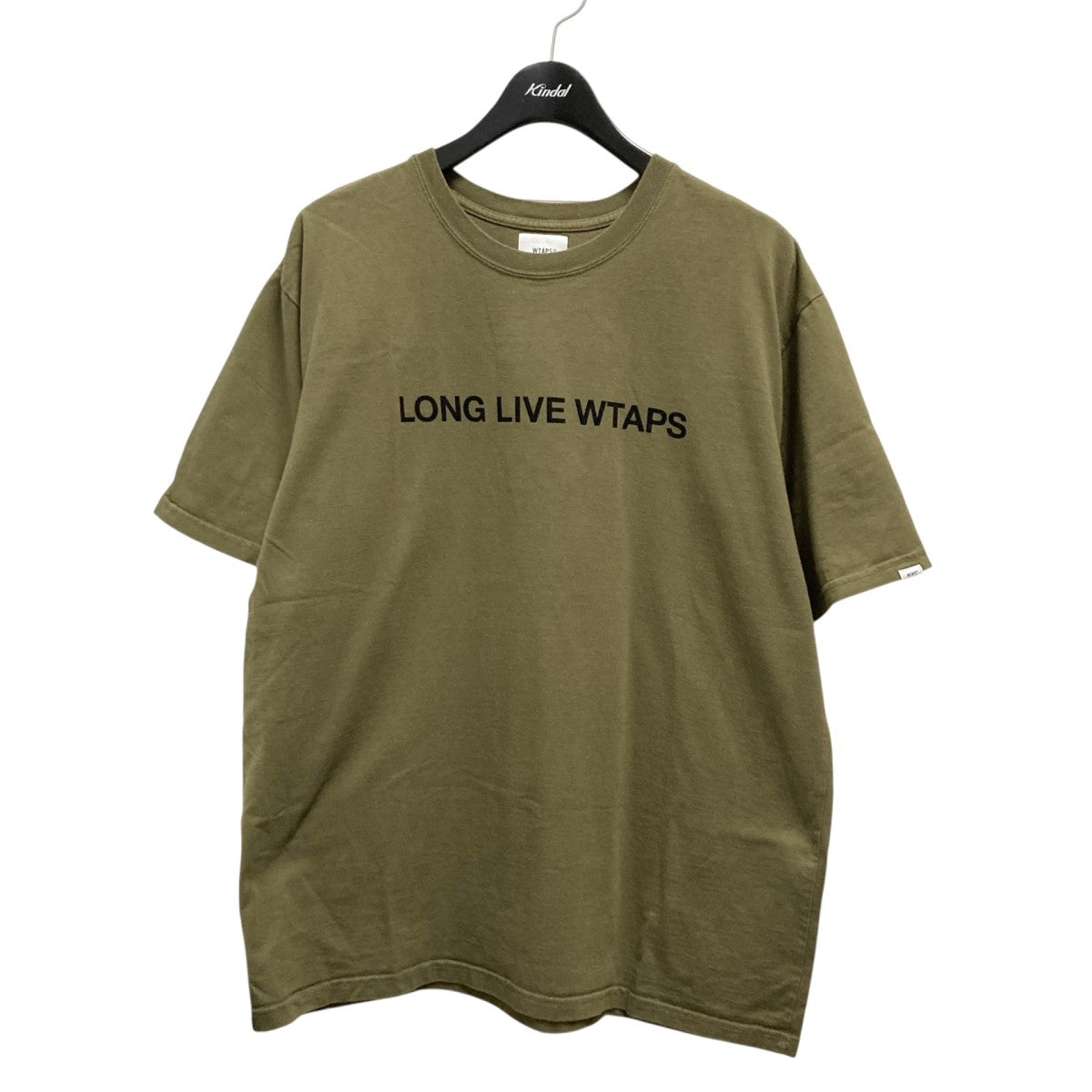 関送込! WTAPS Identity 半袖 クルーネック Tシャツ プリント WTAPS(ダブルタップス) 22SS''Identity''半袖Tシャツ ブラック