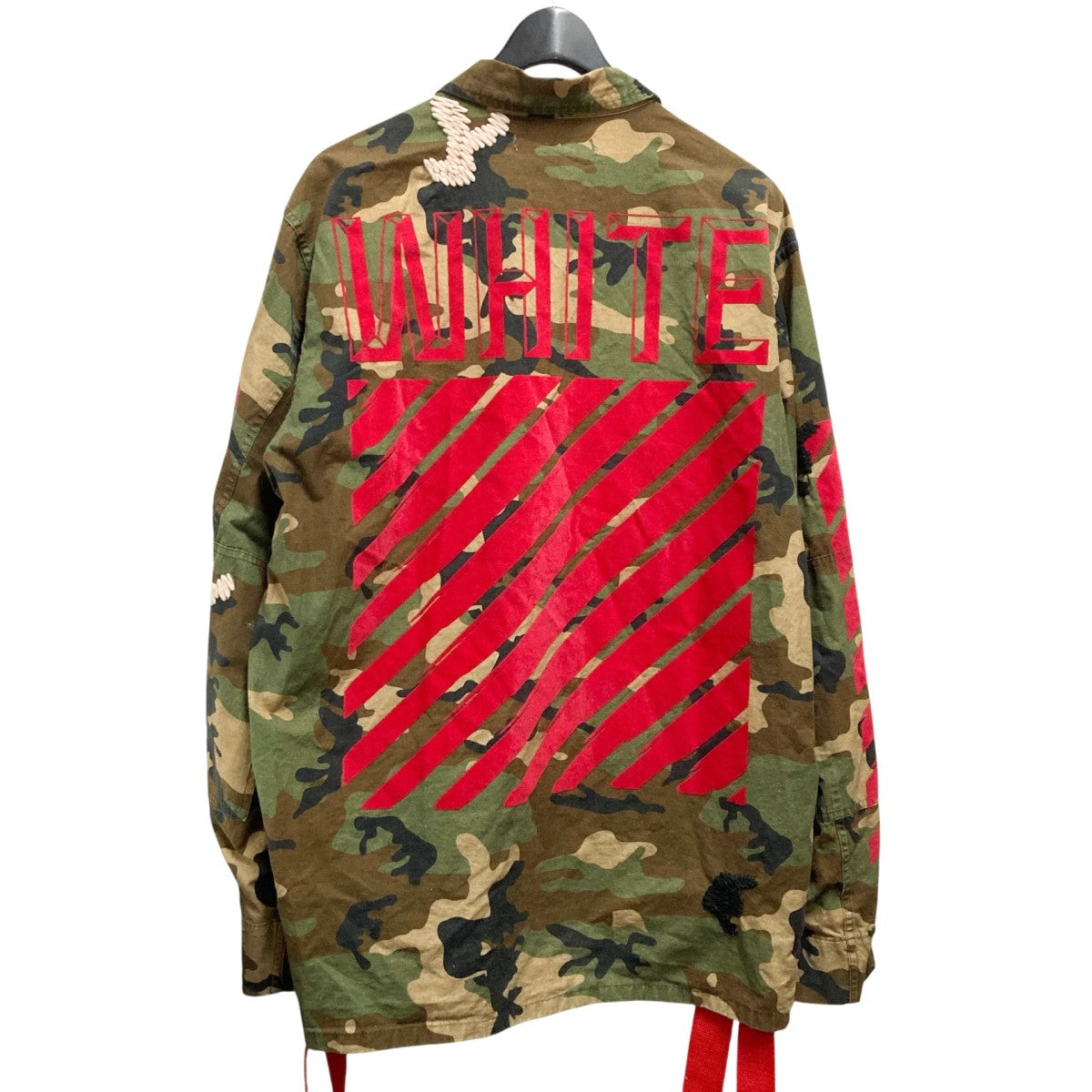 OFFWHITE(オフホワイト) 15SSEMBROIDERED CAMOUFLAGE FIELD JACKET 