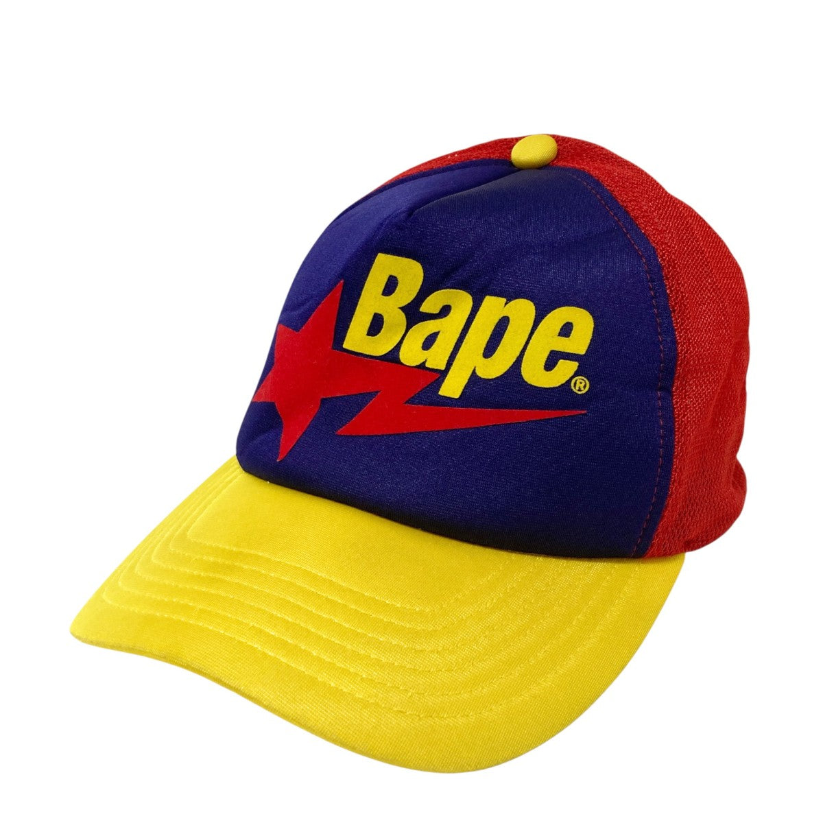 A BATHING APE メッシュキャップ A BATHING APE メッシュキャップ ピンク - メルカリ