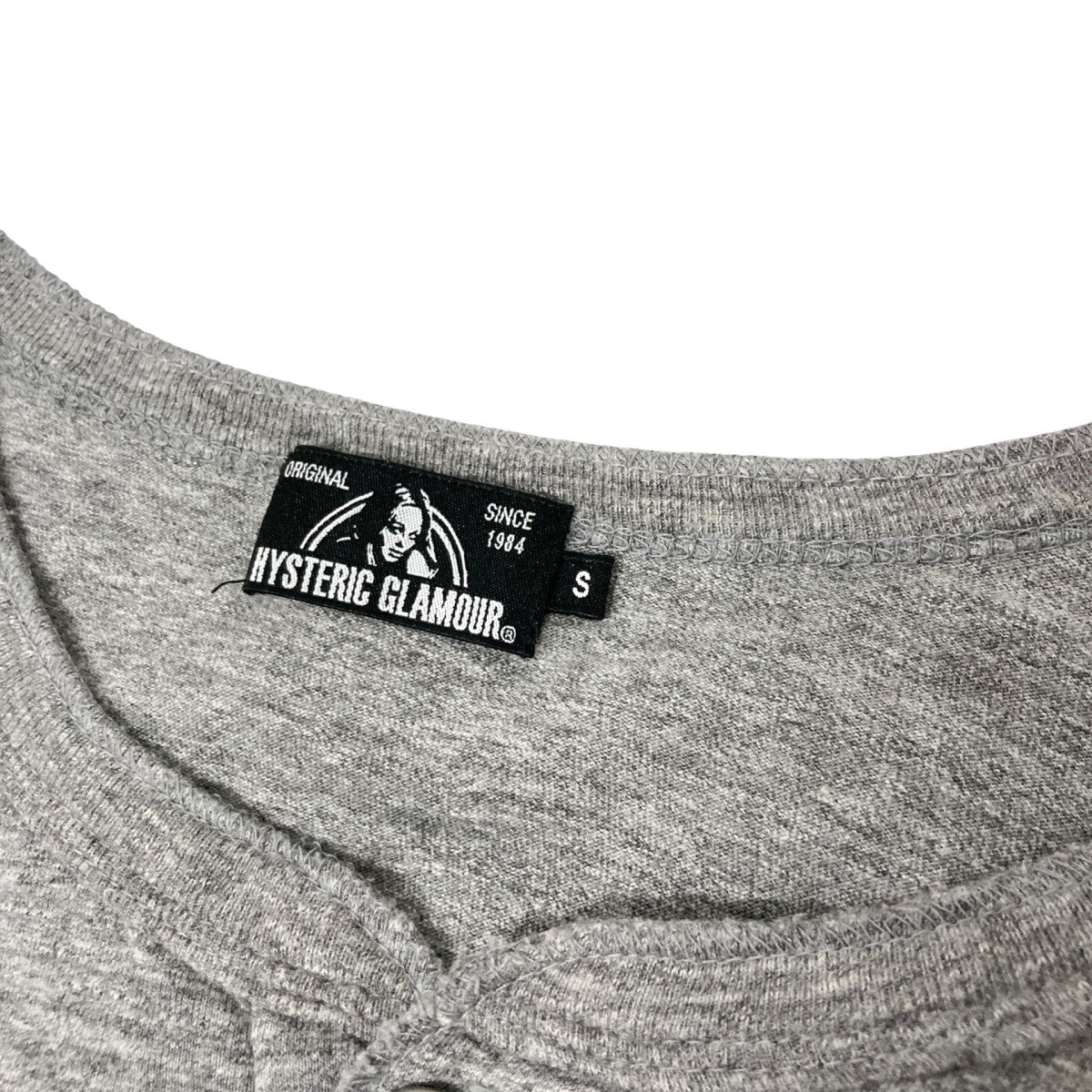 ヒステリックグラマー ヘンリーネック 七分袖Tシャツ М STYLING | HYSTERIC GLAMOUR ONLINE STORE ヒステリックグラマー
