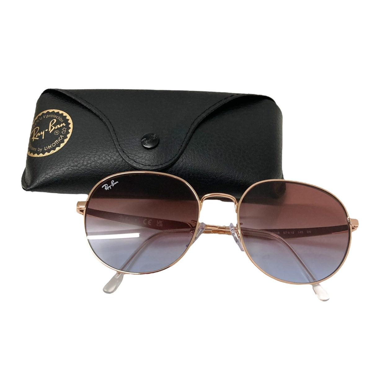 RAY-BAN(レイバン) ラウンドサングラスRB3727D RB3727D ブルー