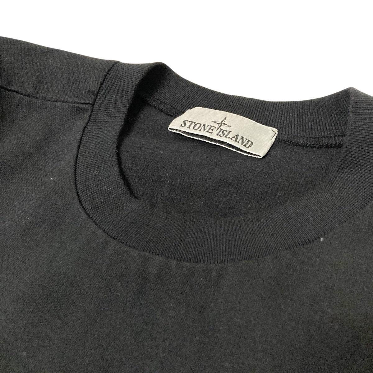 ⭐︎ STONE  ホワイト 長袖厚手カットソー XL ⭐︎ STONE ISLAND(ストーンアイランド) 長袖カットソー791563750