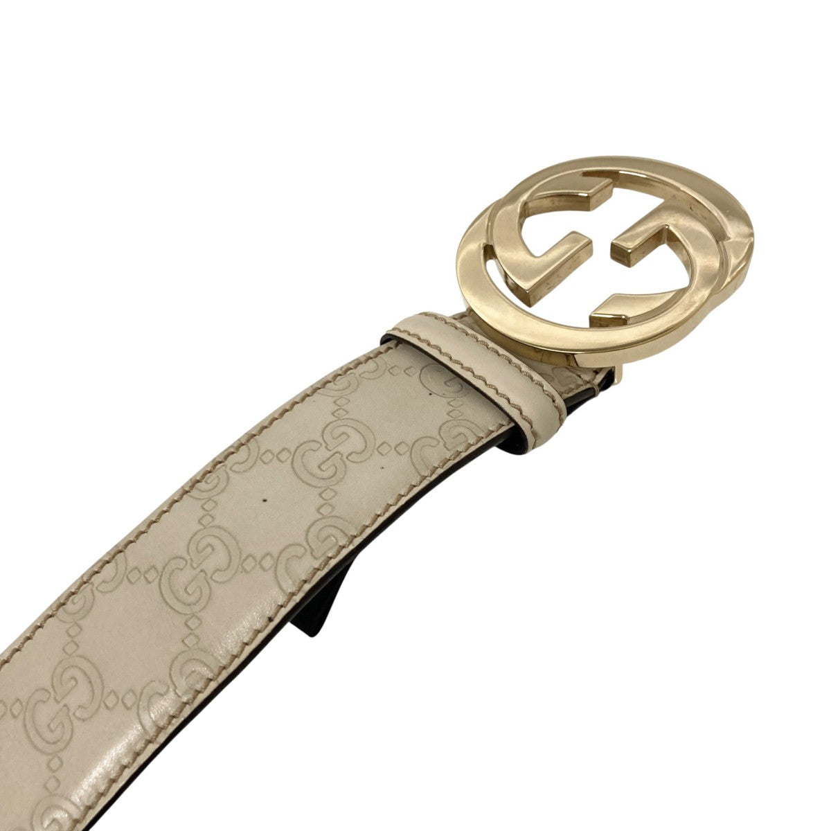GUCCI(グッチ) インターロッキングGバックルベルト114876 114876