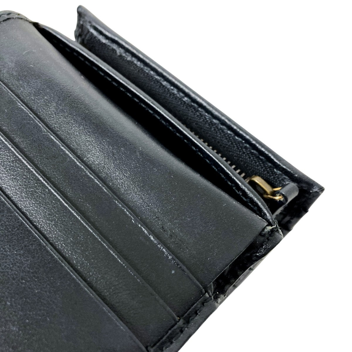 GUCCI ブラック 二つ折り財布 Gucci GGロゴ 二つ折り財布 ブラック