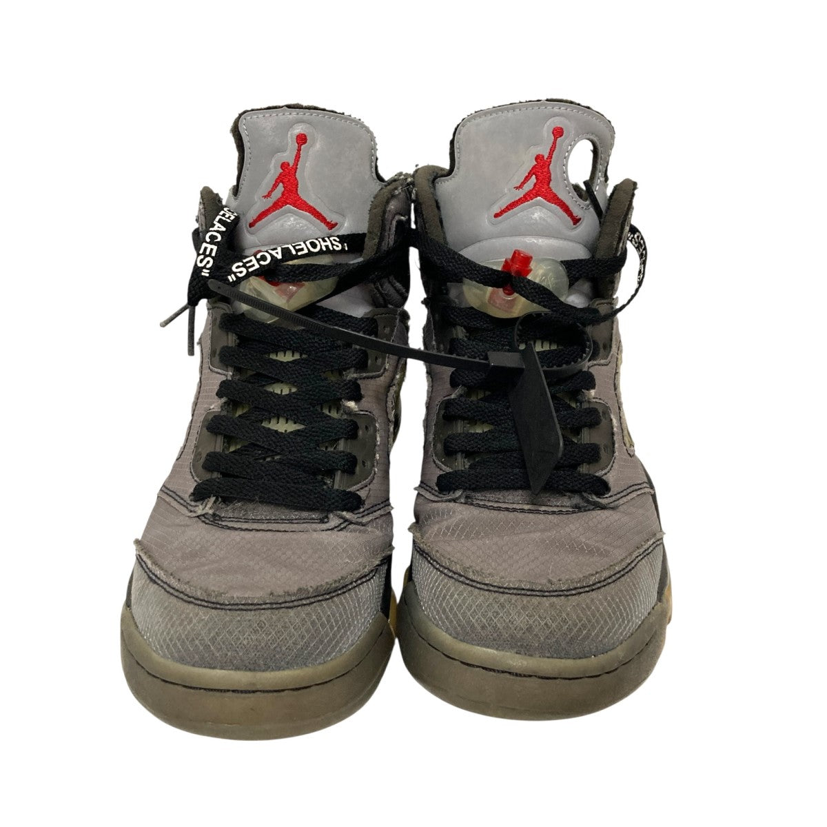 NIKE×OFFWHITE AIR JORDAN 5 RETRO SPスニーカーCT8480 001 古着・中古-2枚目のアイテム画像