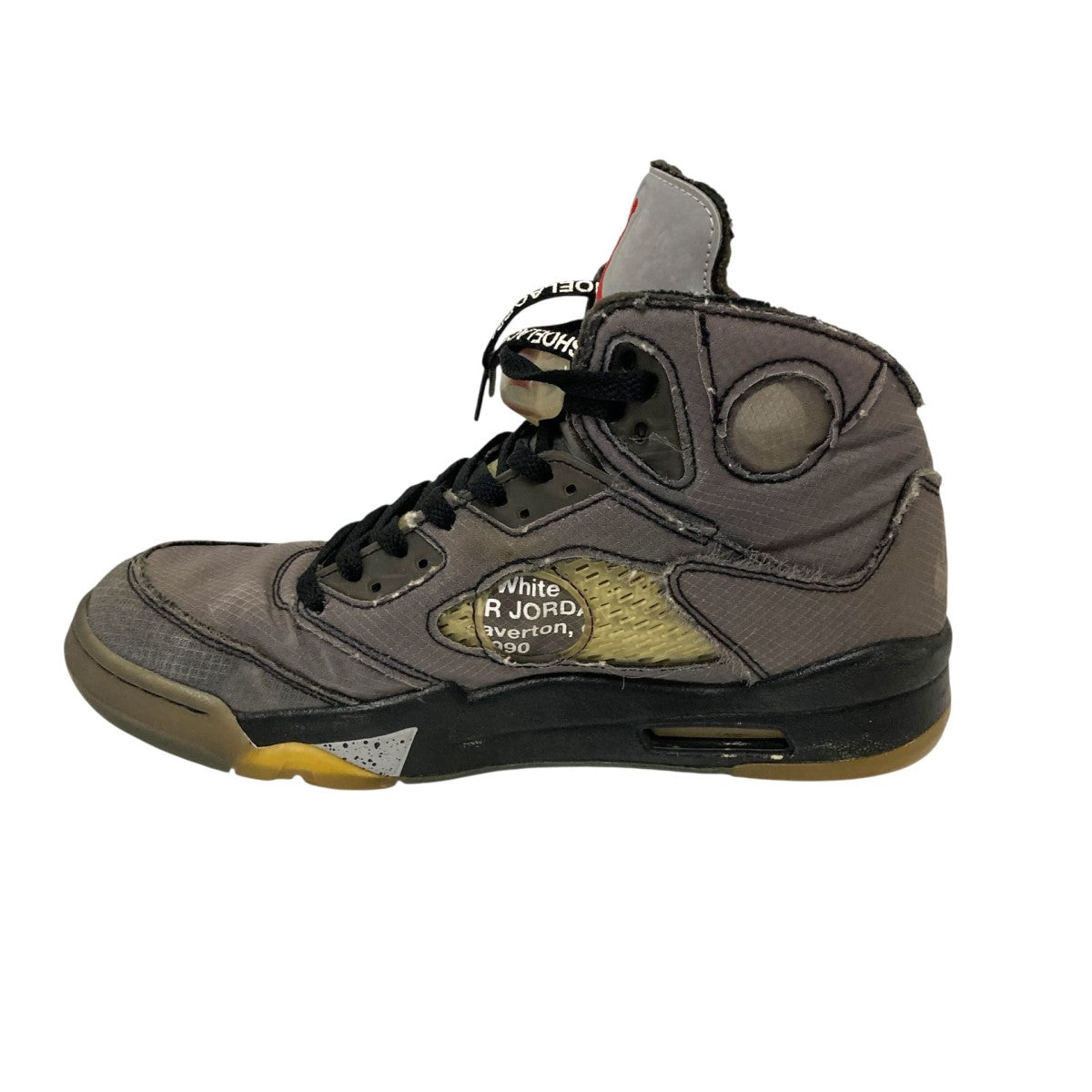 NIKE×OFFWHITE AIR JORDAN 5 RETRO SPスニーカーCT8480 001 古着・中古-4枚目のアイテム画像