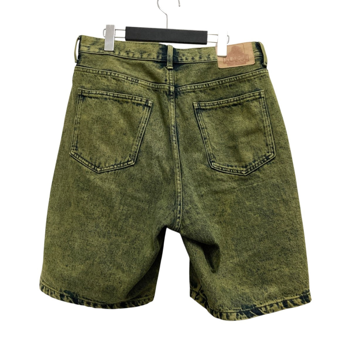 X-LARGE OVERDYED 5 POCKET SHORT PANTSハーフデニムパンツ101232031011 古着・中古-2枚目のアイテム画像