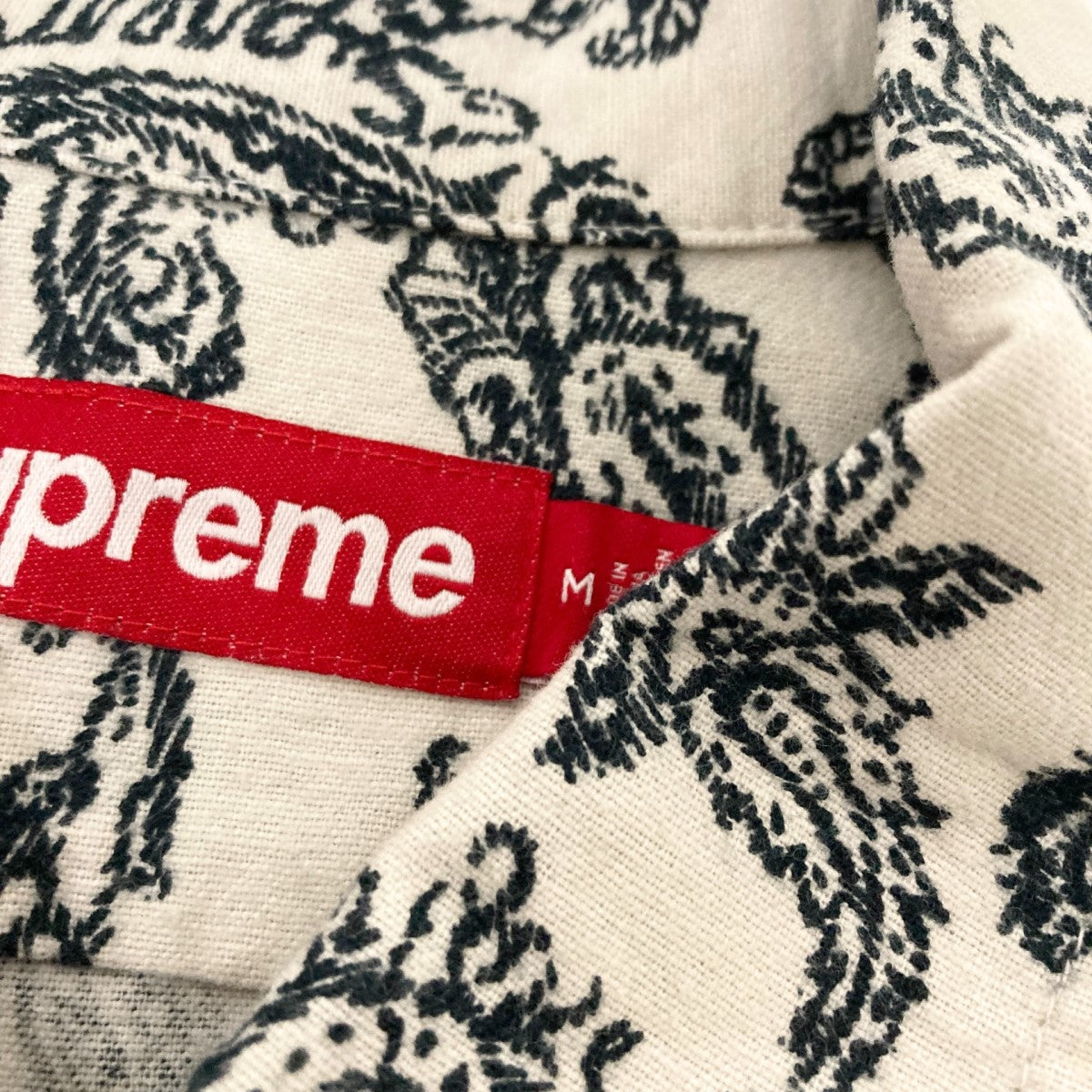 Supreme(シュプリーム) Paisley Flannel Shirt総柄シャツ