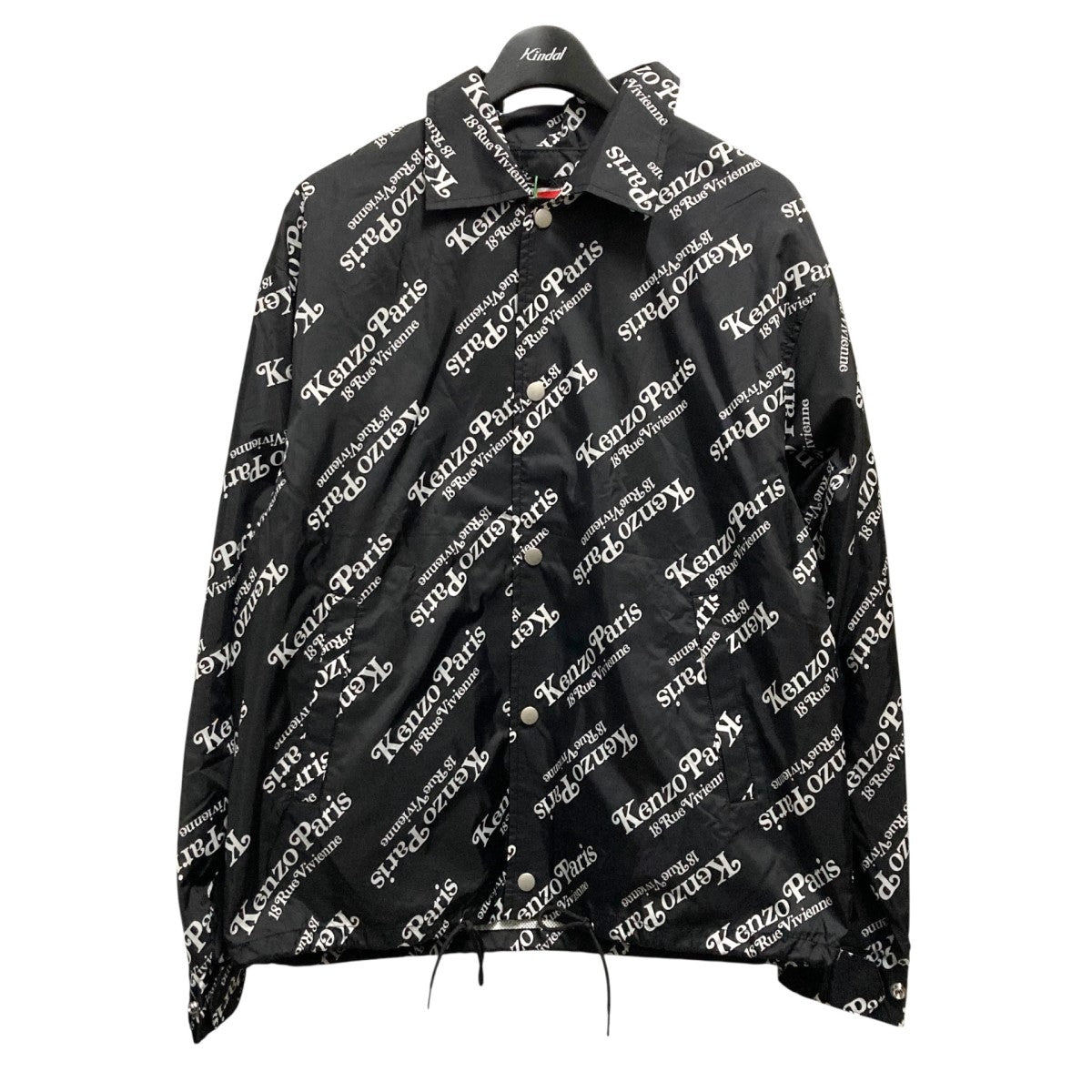 KENZO KENZO BY VERDY WINDBREAKERコーチジャケットFE55BL 1639NU 古着・中古-1枚目のアイテム画像