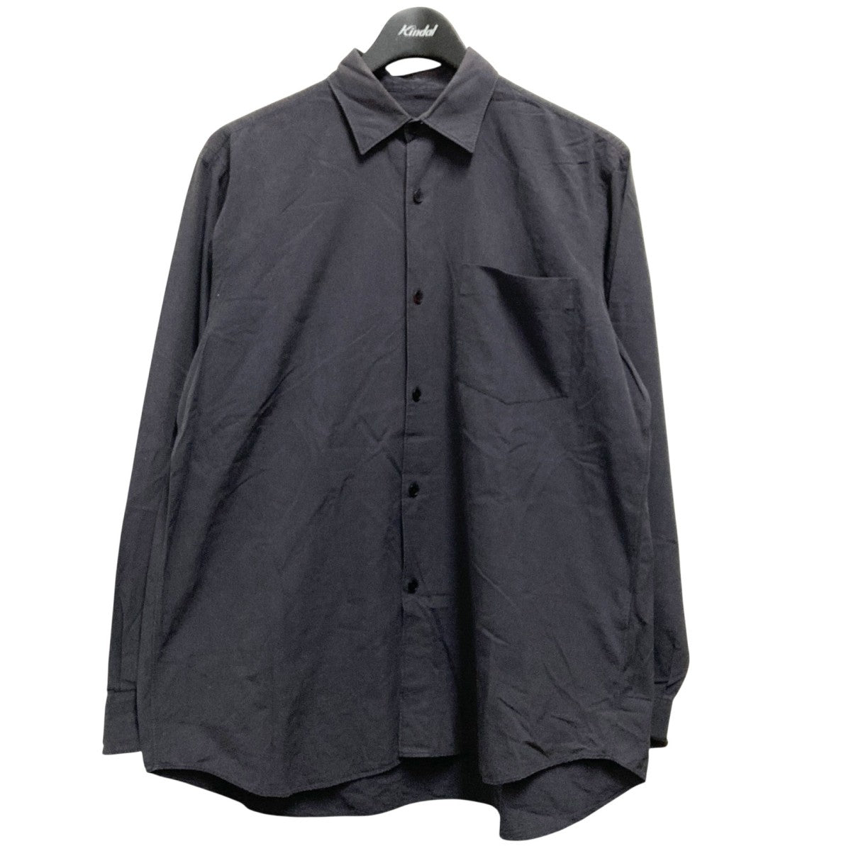 タグ付き　COMOLI x01-02001 長袖L/S コモリシャツ　size2 COMOLI コモリ 23SS x01-02001 胸ポケット コットン 長袖 シャツ