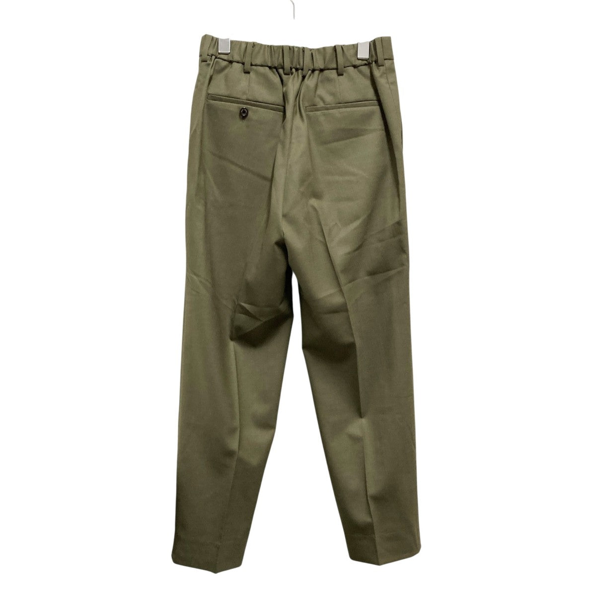 i*様 新品 MARKAWARE PEGTOP TROUSERSサイズ1マーカウ M*浦様 マーカウェア PEGTOP EASY TROUSERS インディゴ サ