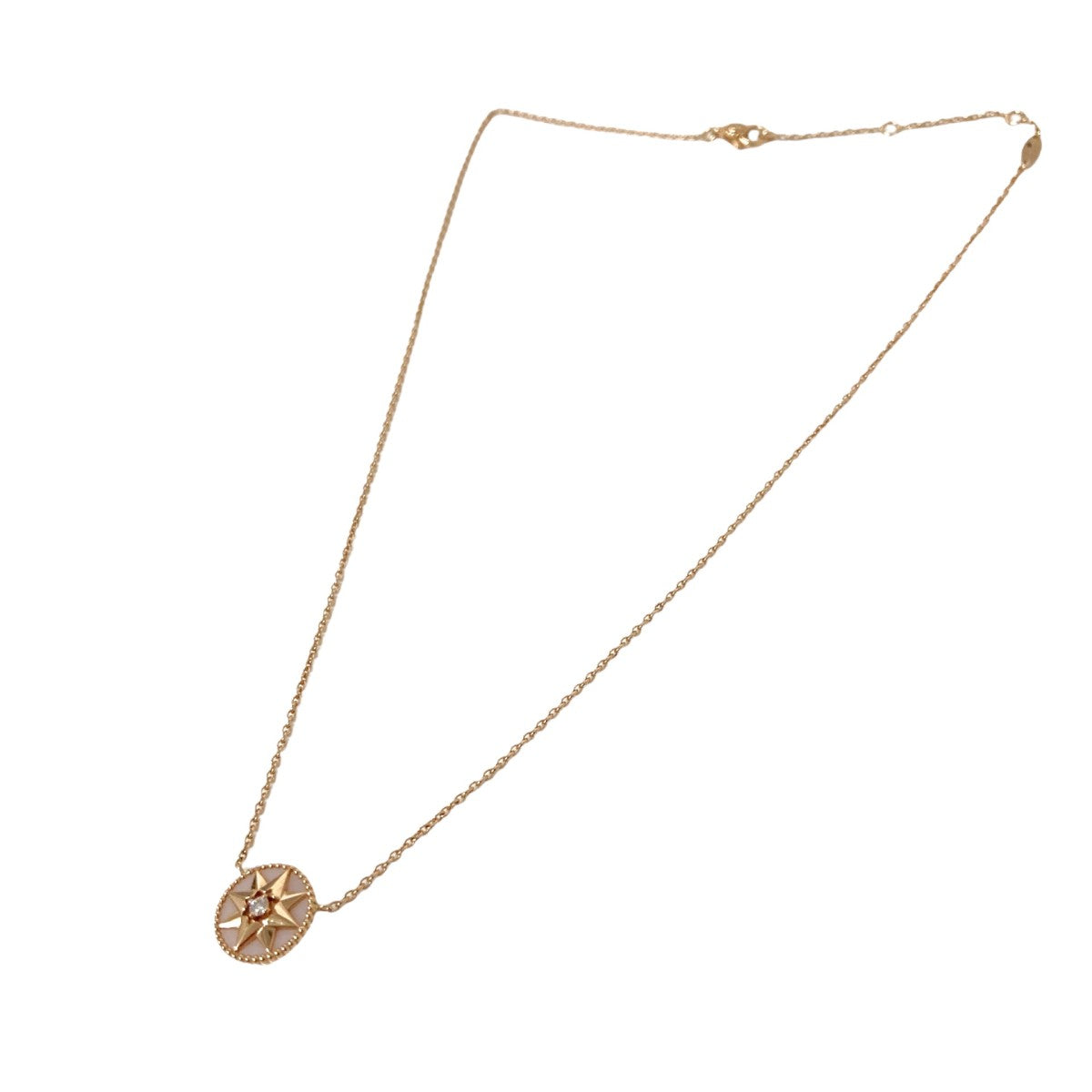 DIOR(ディオール) Rose des Vents ﾈｯｸﾚｽモチーフネックレス