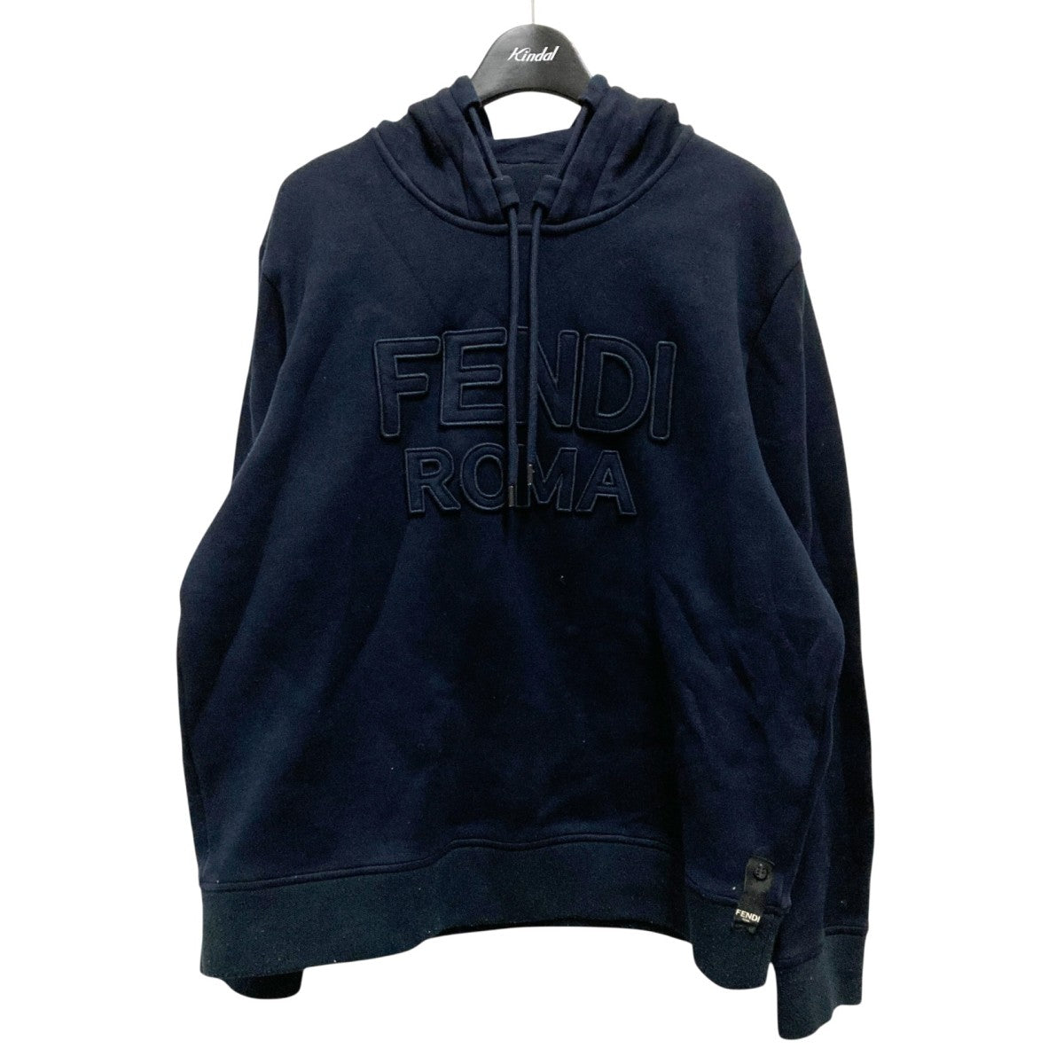 FENDI フェンディ FY1097-AI01-F0QA1 パーカーフーディ 刺繍ロゴ FENDI フェンディ FY1097-AI01-F0QA1 パーカーフーディ 刺繍ロゴ