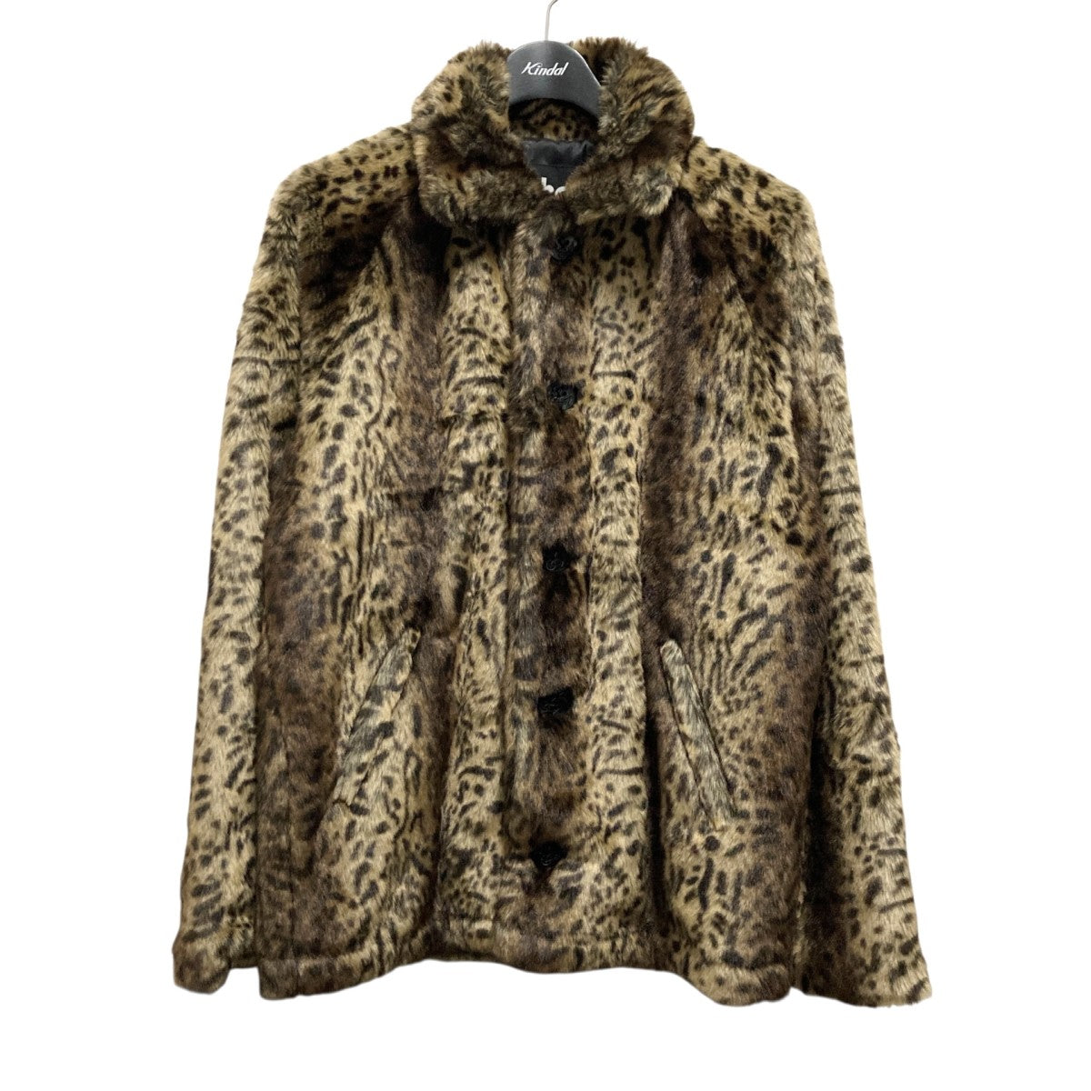 SCHOTT Pコート フェイクファー レオパード Schott N.Y.C pコート ピーコート Schott/ショット/LEOPARD FUR