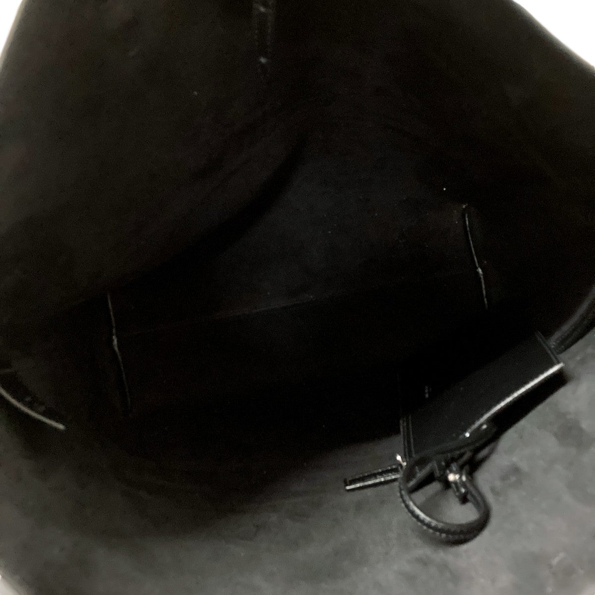Saint Laurent Paris YSL BAG SHOPPING BAGレザートートバッグMAL607650 1120 古着・中古-8枚目のアイテム画像
