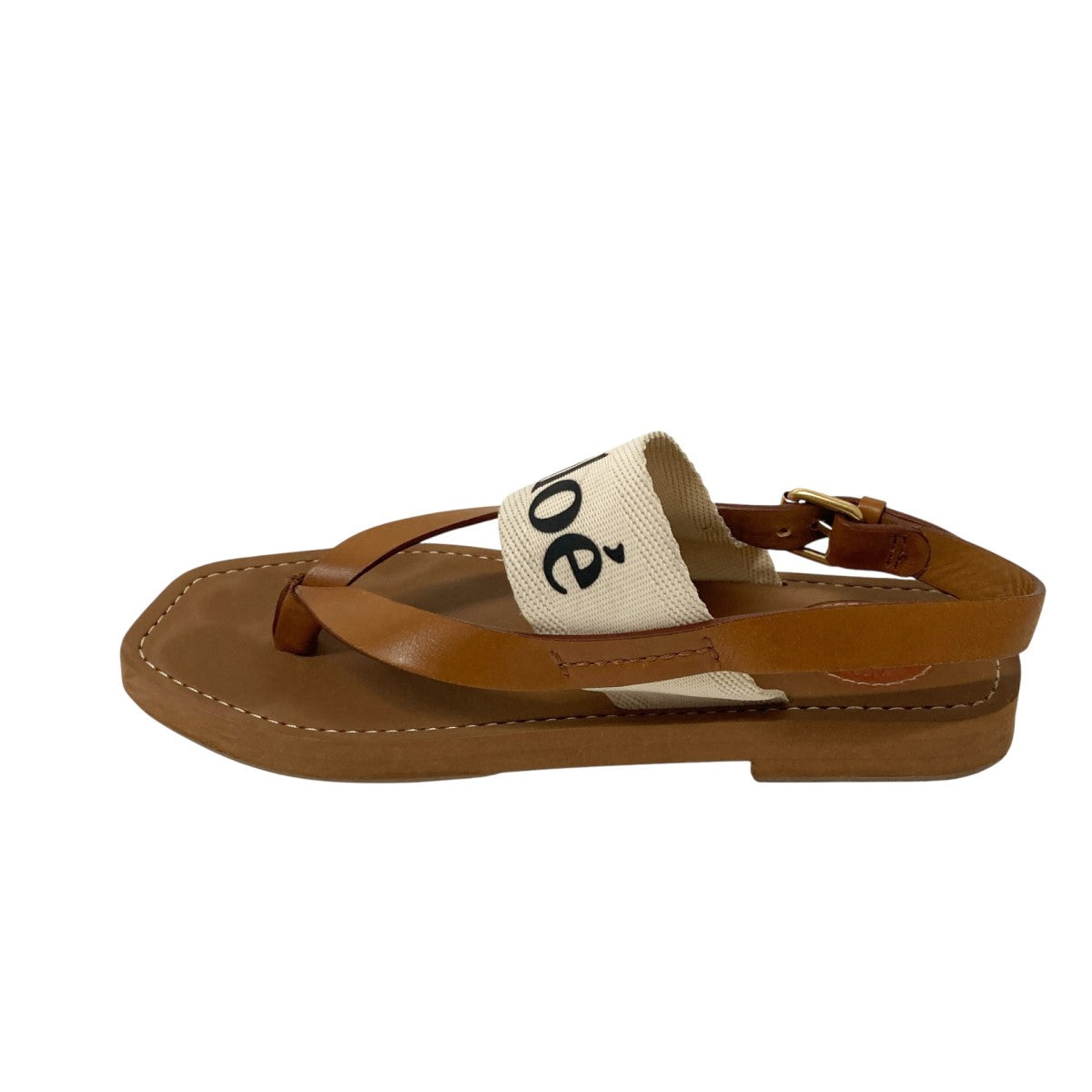 Chloé サンダル 36 Chloe(クロエ) トングサンダル022038 022038 ブラウン サイズ 36