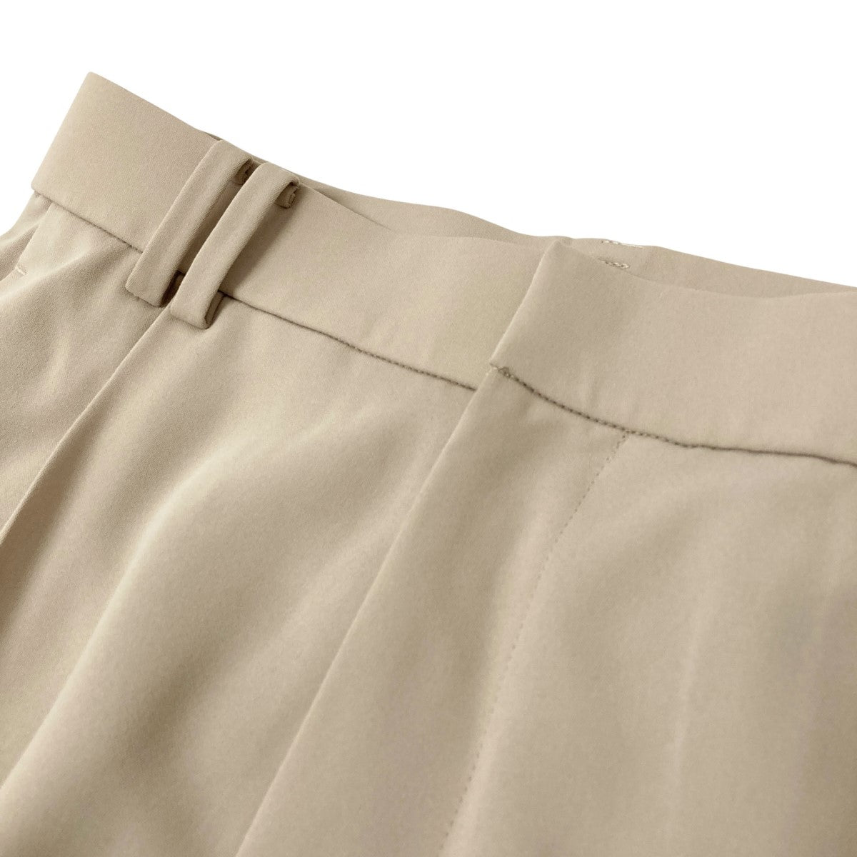 Spick and Span ストレッチタックストレートパンツ25 030 200 3030 1 古着・中古-3枚目のアイテム画像