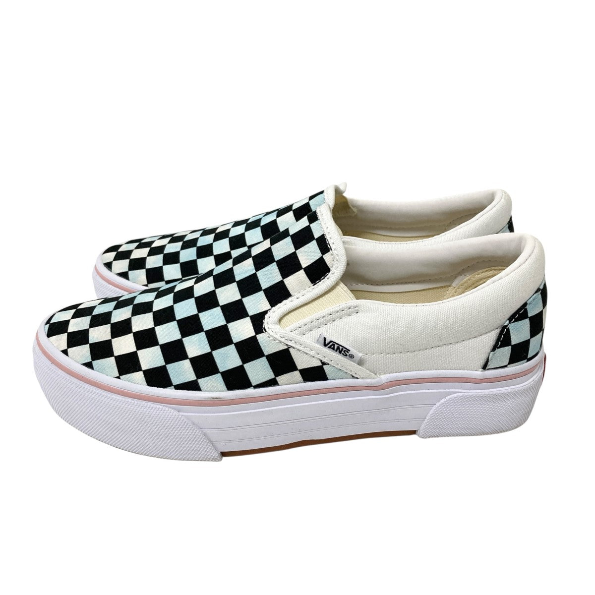 VANS(バンズ) SLIP ON CHKYスリッポンスニーカー ホワイト