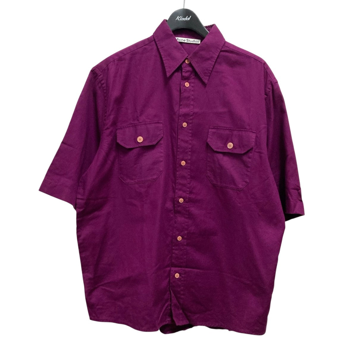 ACNE STUDIOS Button up short Sleeve Shirt半袖シャツFN MN SHIR000658 古着・中古-1枚目のアイテム画像