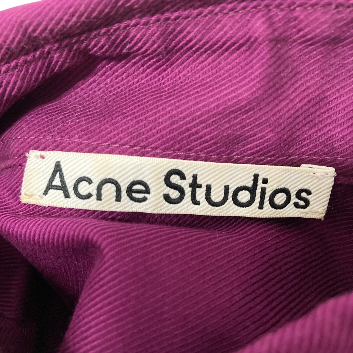 ACNE STUDIOS Button up short Sleeve Shirt半袖シャツFN MN SHIR000658 古着・中古-5枚目のアイテム画像