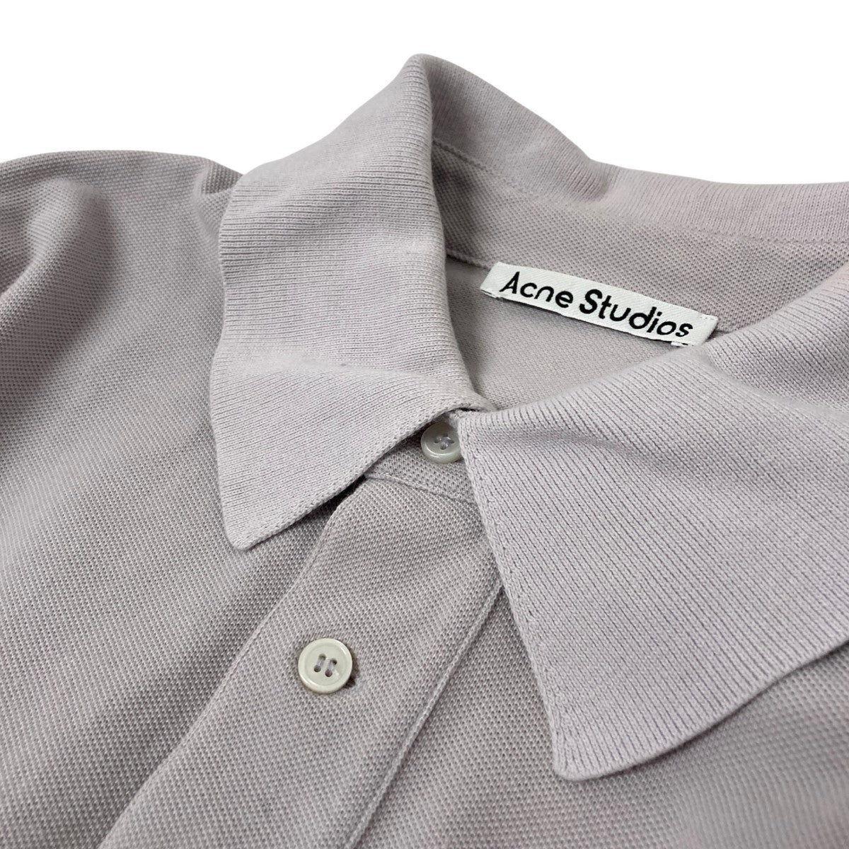 ACNE STUDIOS 半袖ポロシャツFN MN TSH000425 古着・中古-3枚目のアイテム画像