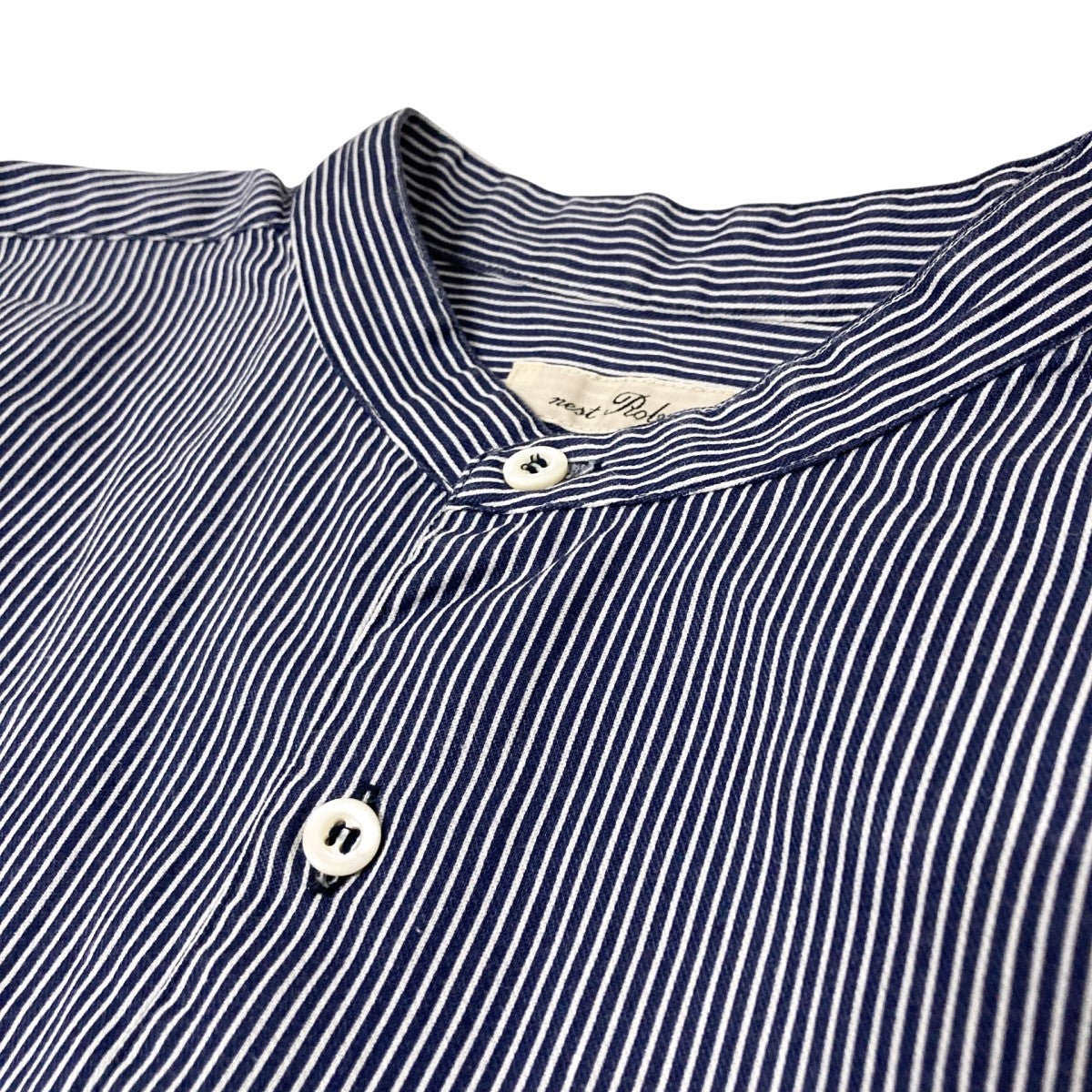 nest Robe(ネストローブ) ストライプロングシャツ01171 2017 01171