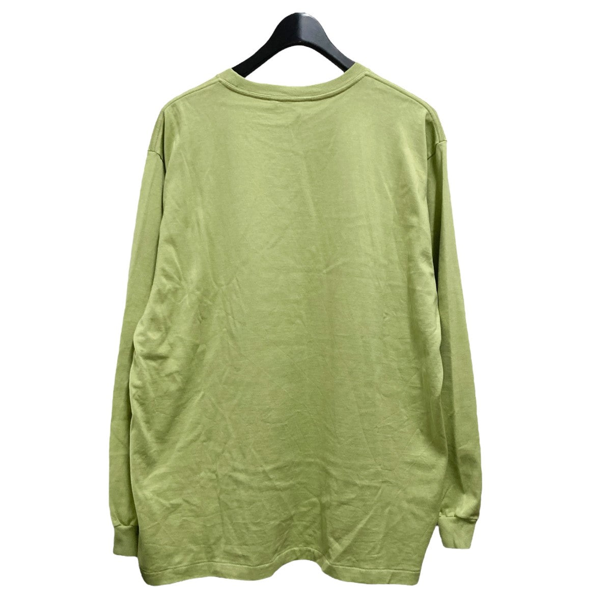 AURALEE(オーラリー) 長袖TシャツA00SP01GT A00SP01GT 黄緑