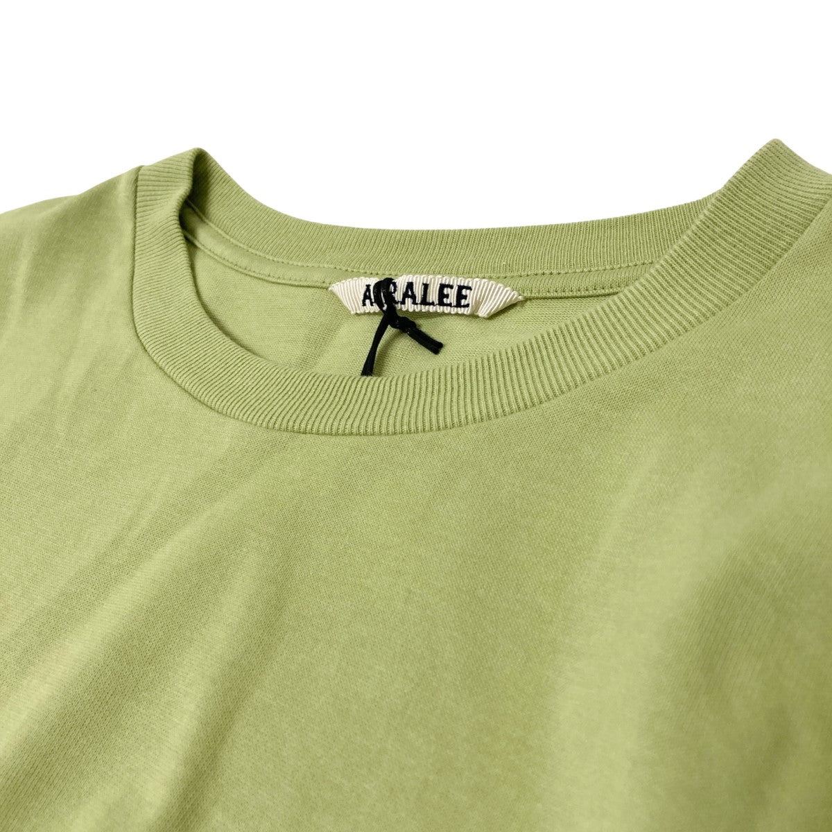 まじかるバナナ】AURALEE ライトグリーン 長袖シャツ auralee
