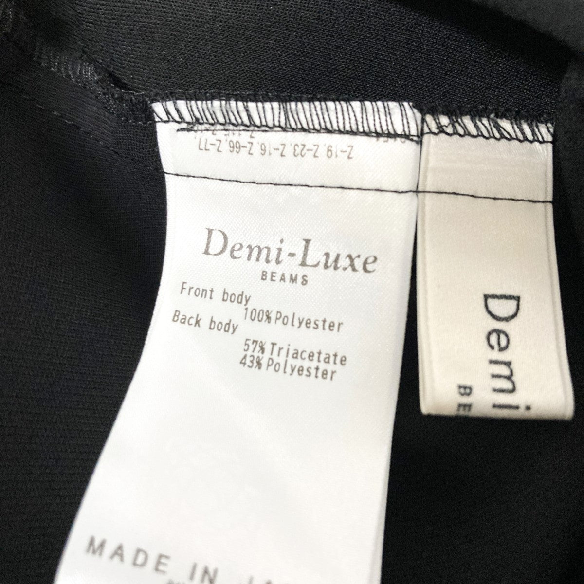 Demi-Luxe BEAMS ブラウスライクTOP ．Mプルオーバーブラウス64 11 1092 163 古着・中古-4枚目のアイテム画像