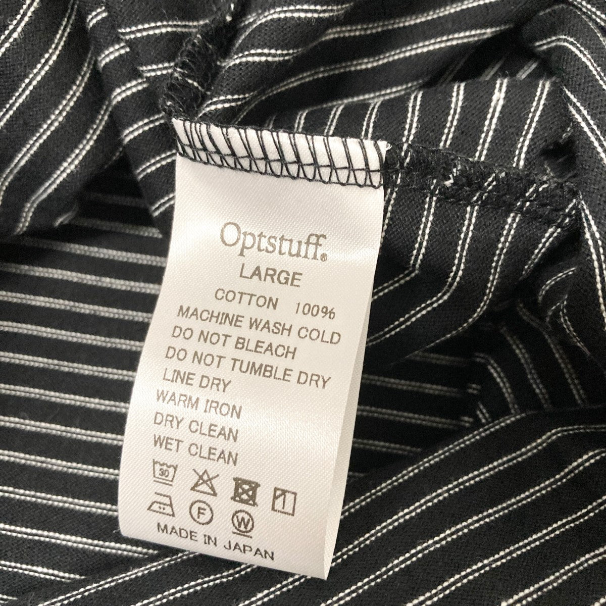 optstuff(オプトスタフ) ボーダー半袖TシャツOPT10007B