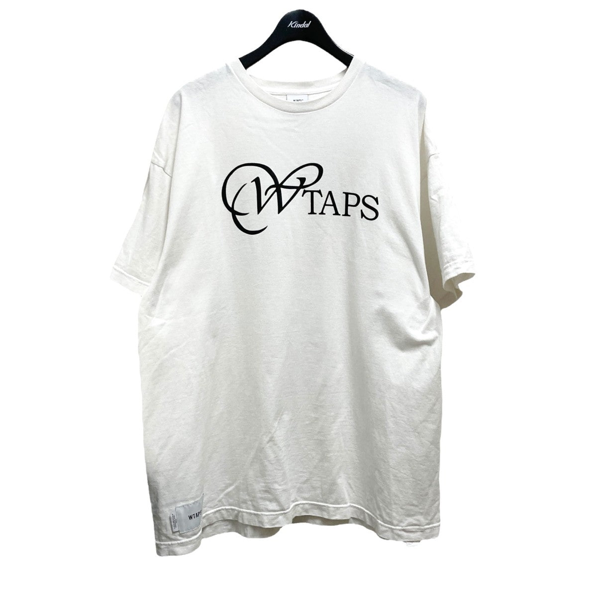 WTAPS ホワイト SサイズTシャツ バックプリント W)taps - WTAPS ダブルタップス バックプリント 半袖Tシャツの