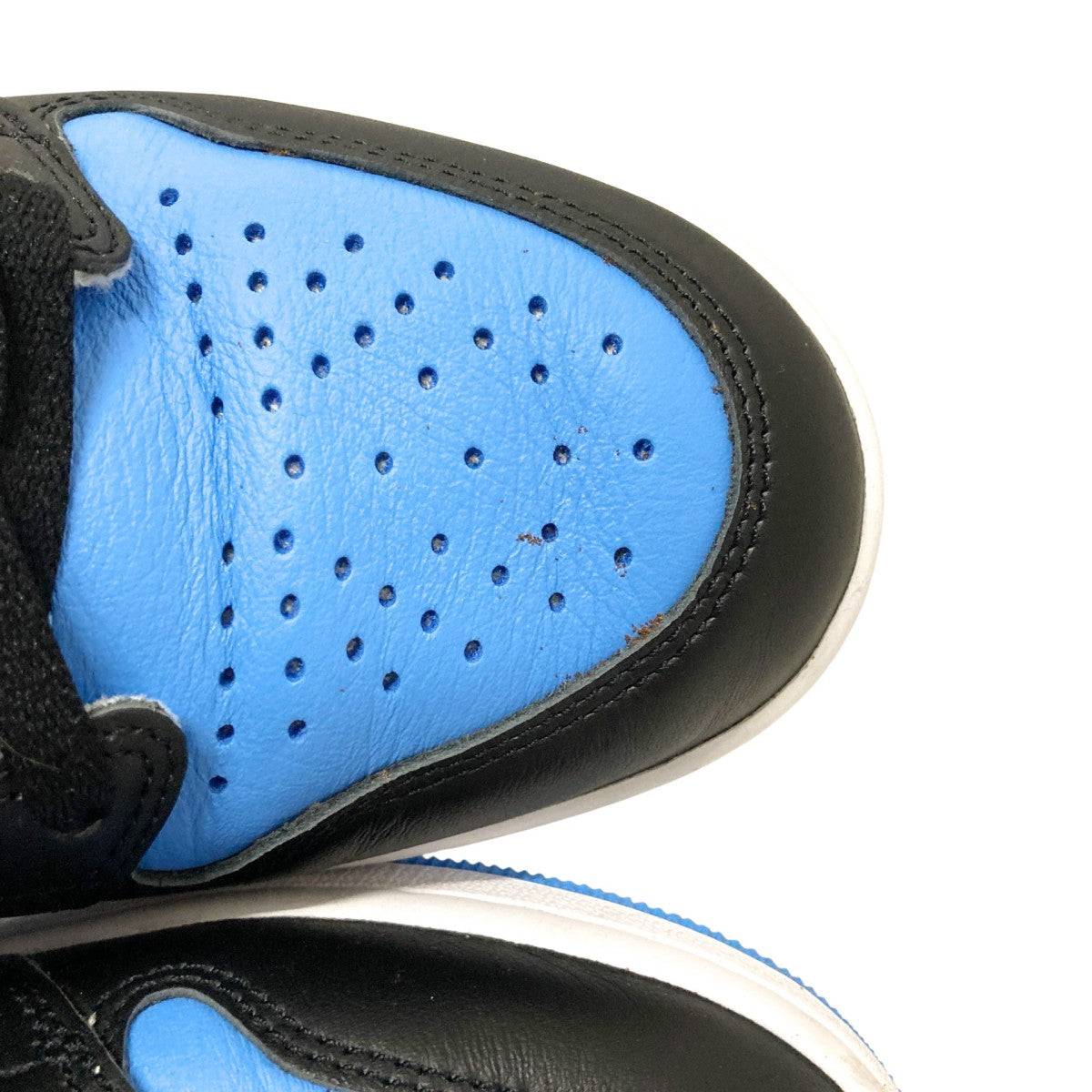 Air Jordan 1 ブラック/ホワイト/ブルー ハイカット NIKE ナイキ AIR JORDAN 1 MID エア ジョーダン ミッド シューズ