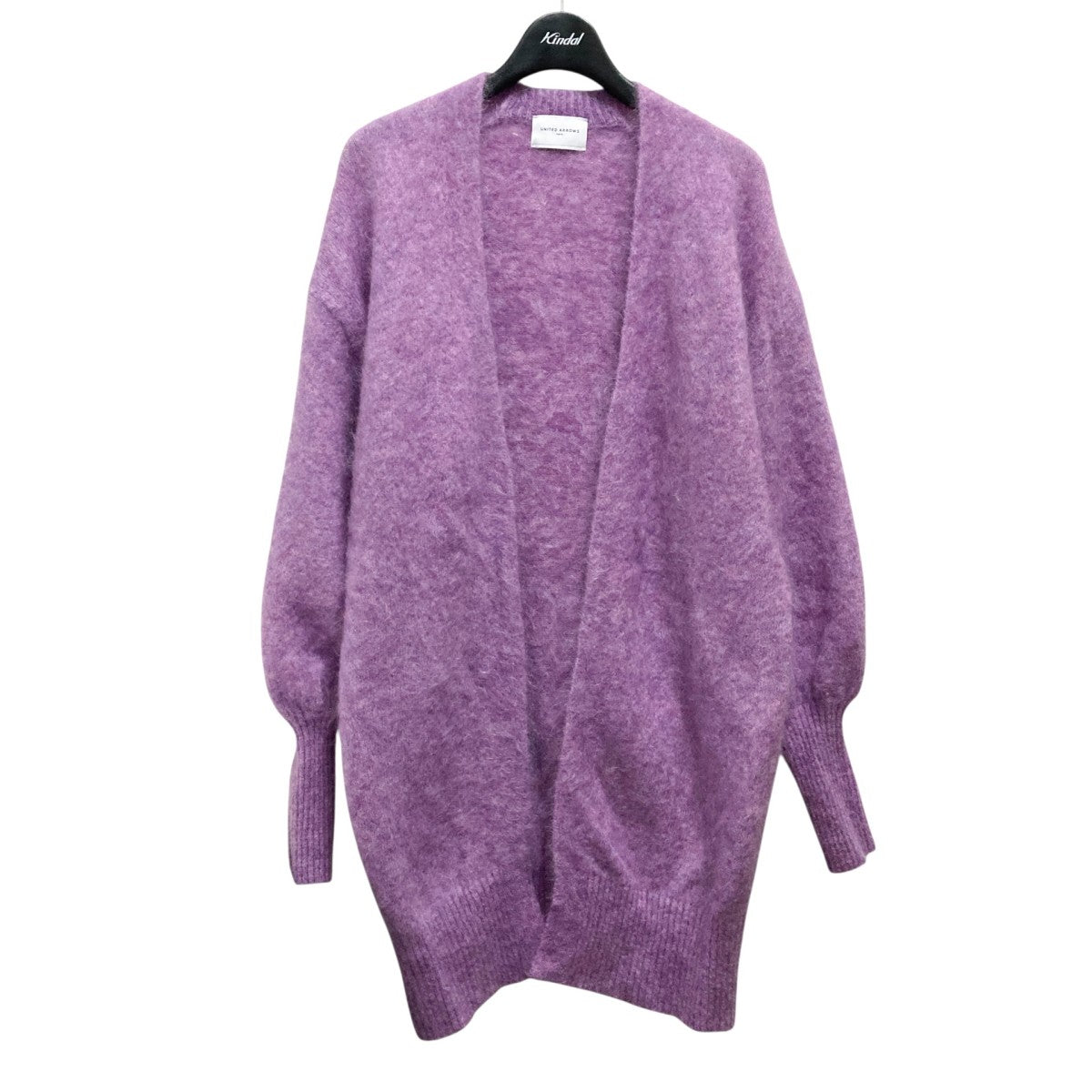 UNITED ARROWS モヘヤ混カーディガン1528 699 0291 古着・中古-1枚目のアイテム画像