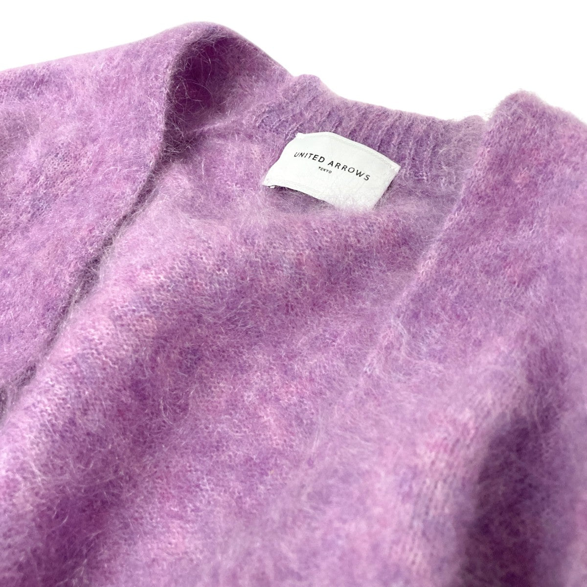 UNITED ARROWS モヘヤ混カーディガン1528 699 0291 古着・中古-3枚目のアイテム画像