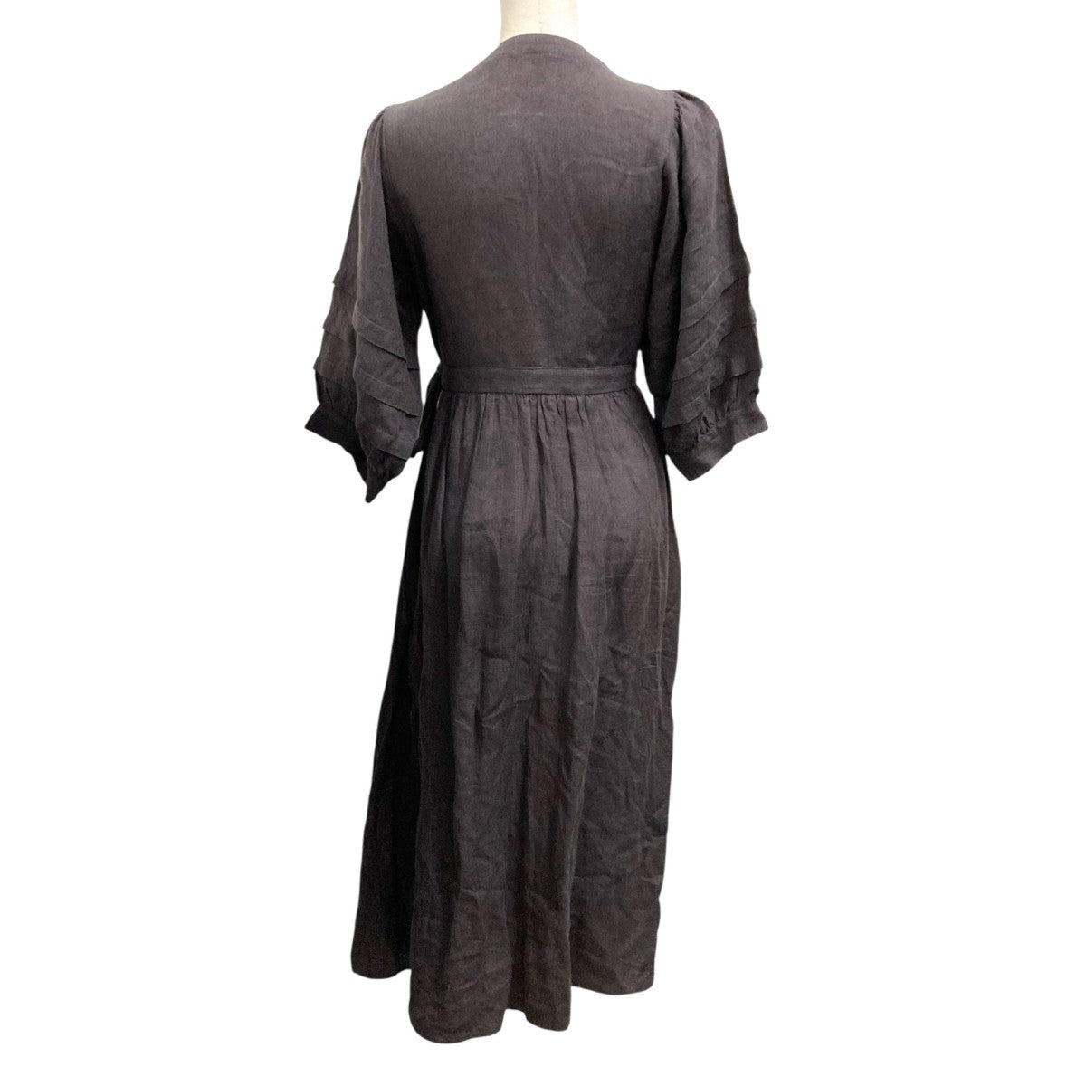 CLOTH＆CROSS ガウンワンピース 古着・中古-2枚目のアイテム画像