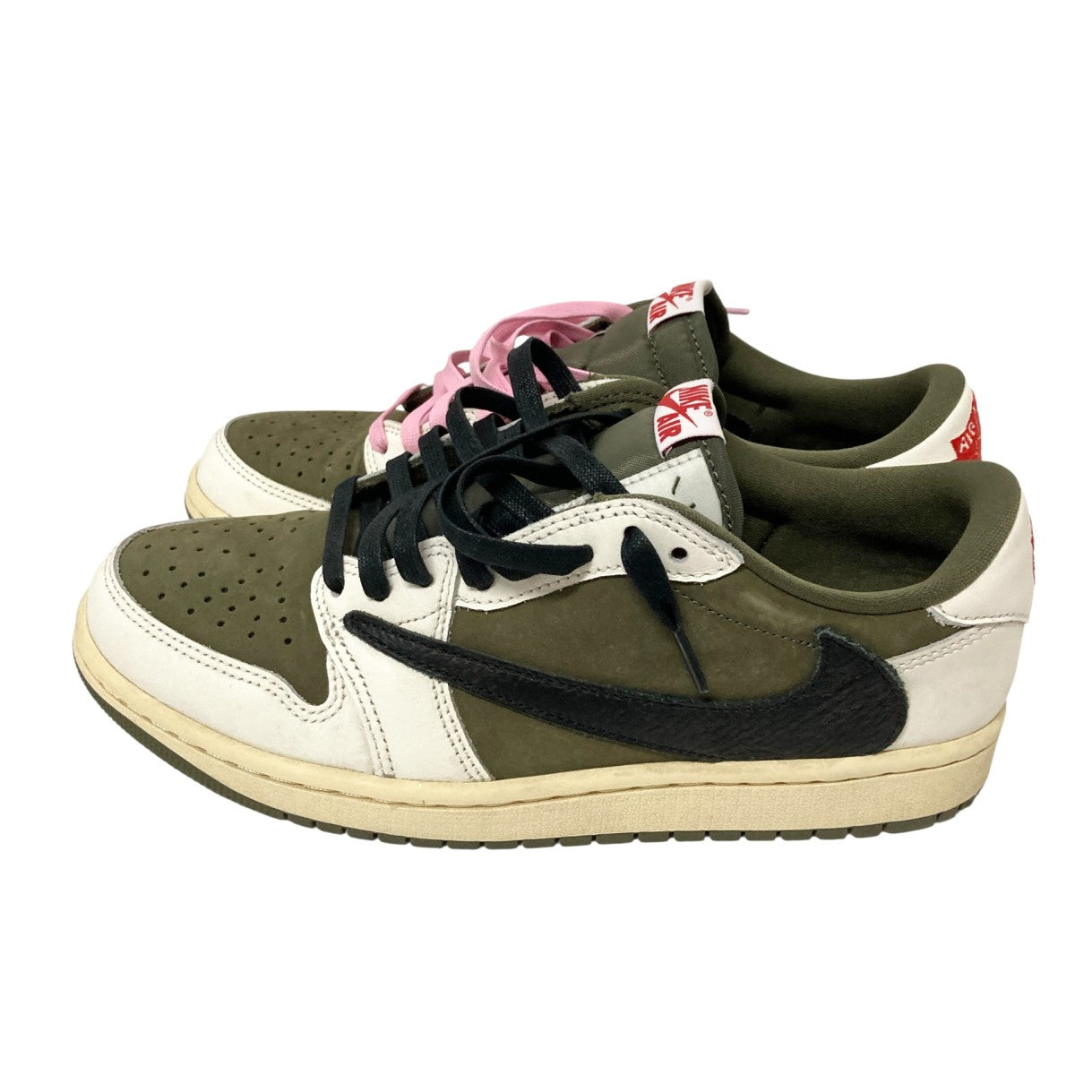 スニーカー Travis Scott Jordan 1 Low OG SP 21cm Jordan 1 Retro Low OG SP Travis Scott Olive (PS