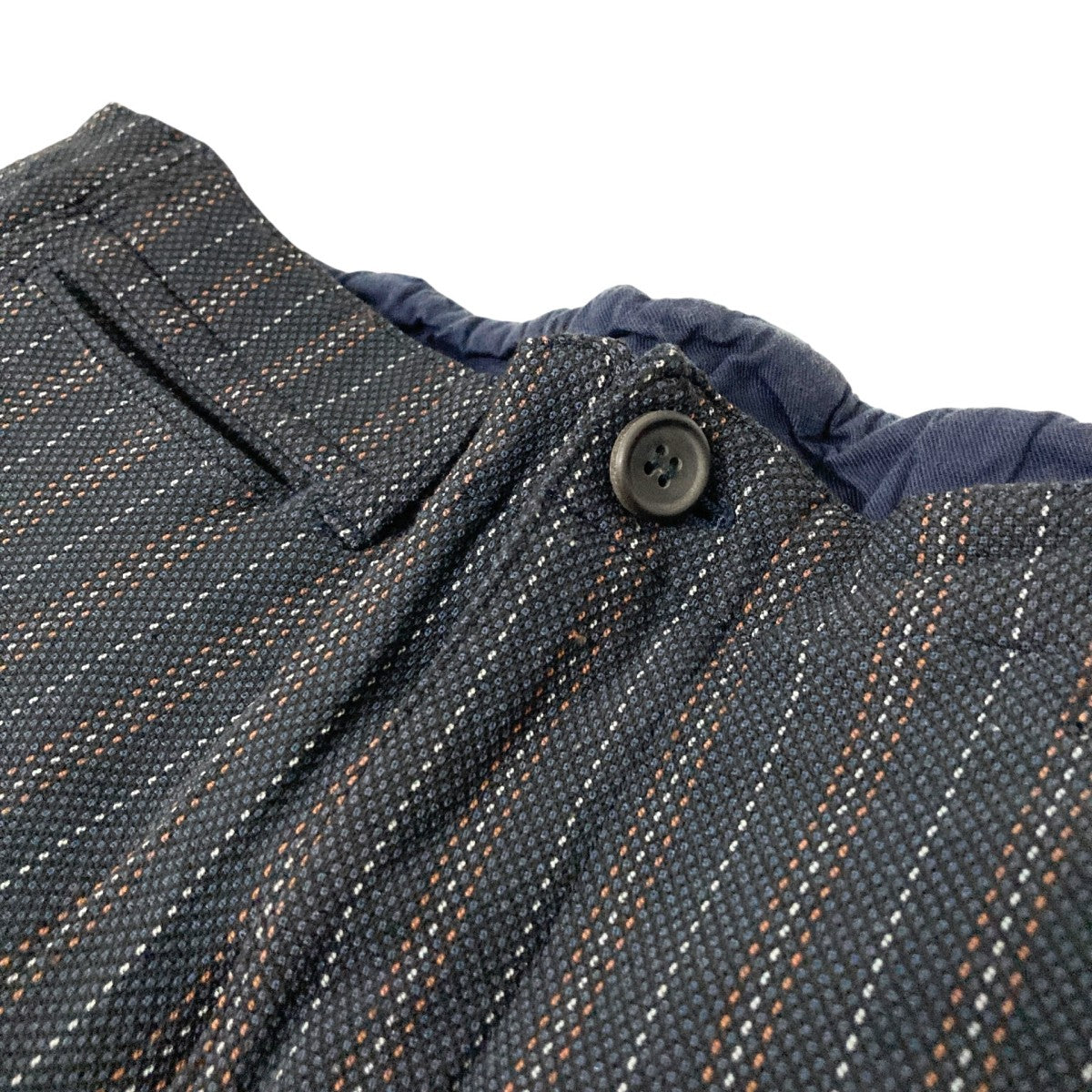 COMME des GARCONS 00's トラッド破壊蛍光期ストライプパンツ COMME des GARCONS HOMME PLUS＞ストライプパンツ | MAKES